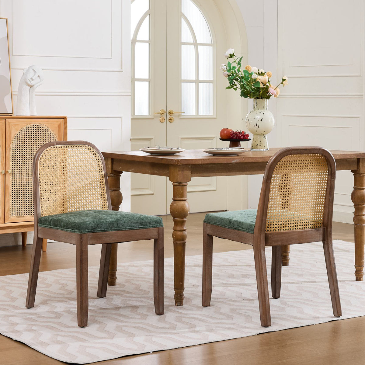 PAPROOS Dining Chairs Set of 2
