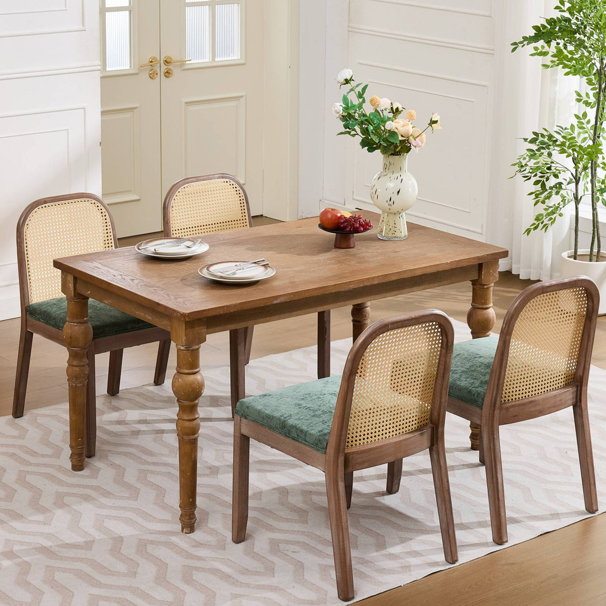 PAPROOS Dining Chairs Set of 2