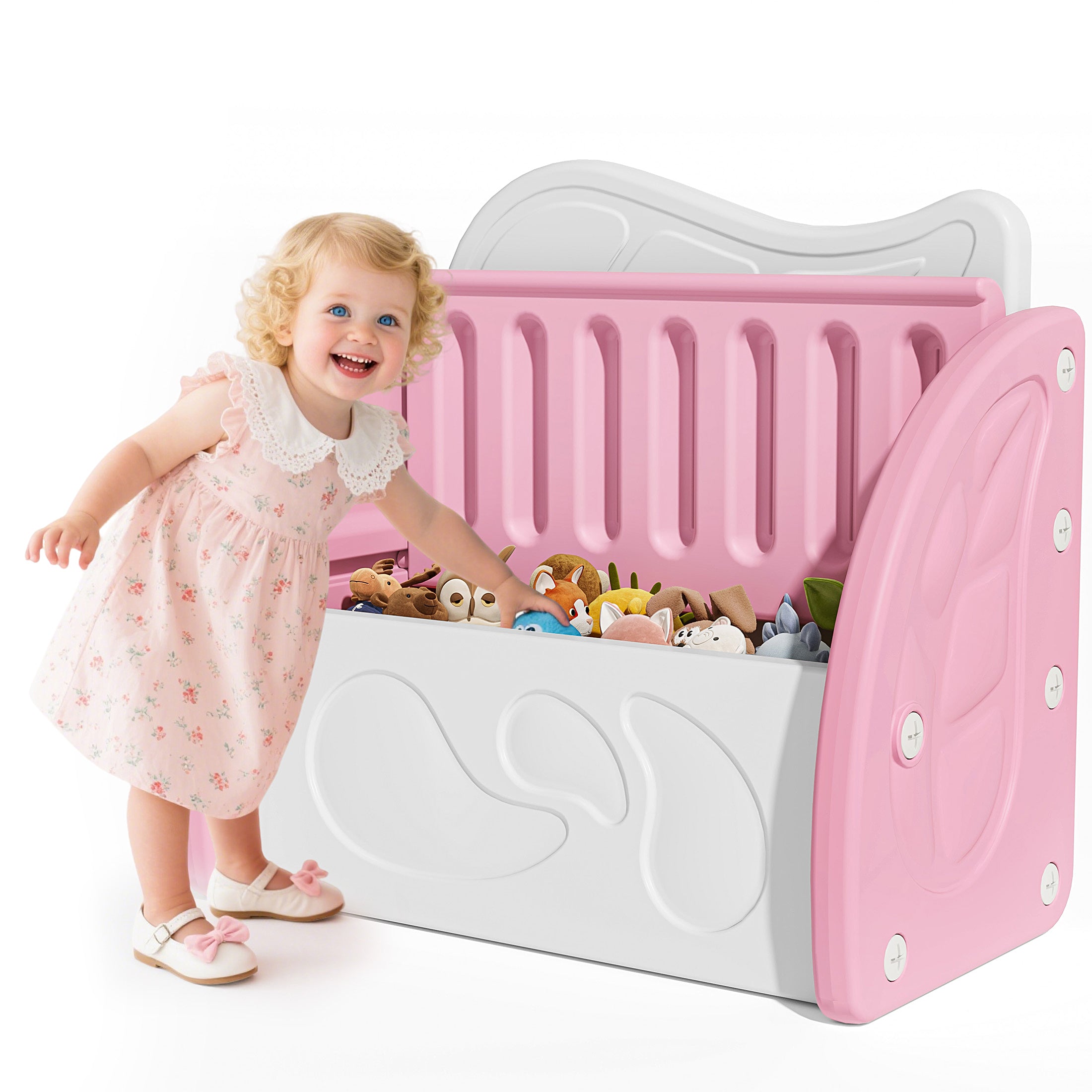 PAPROOS Kids Toy Box