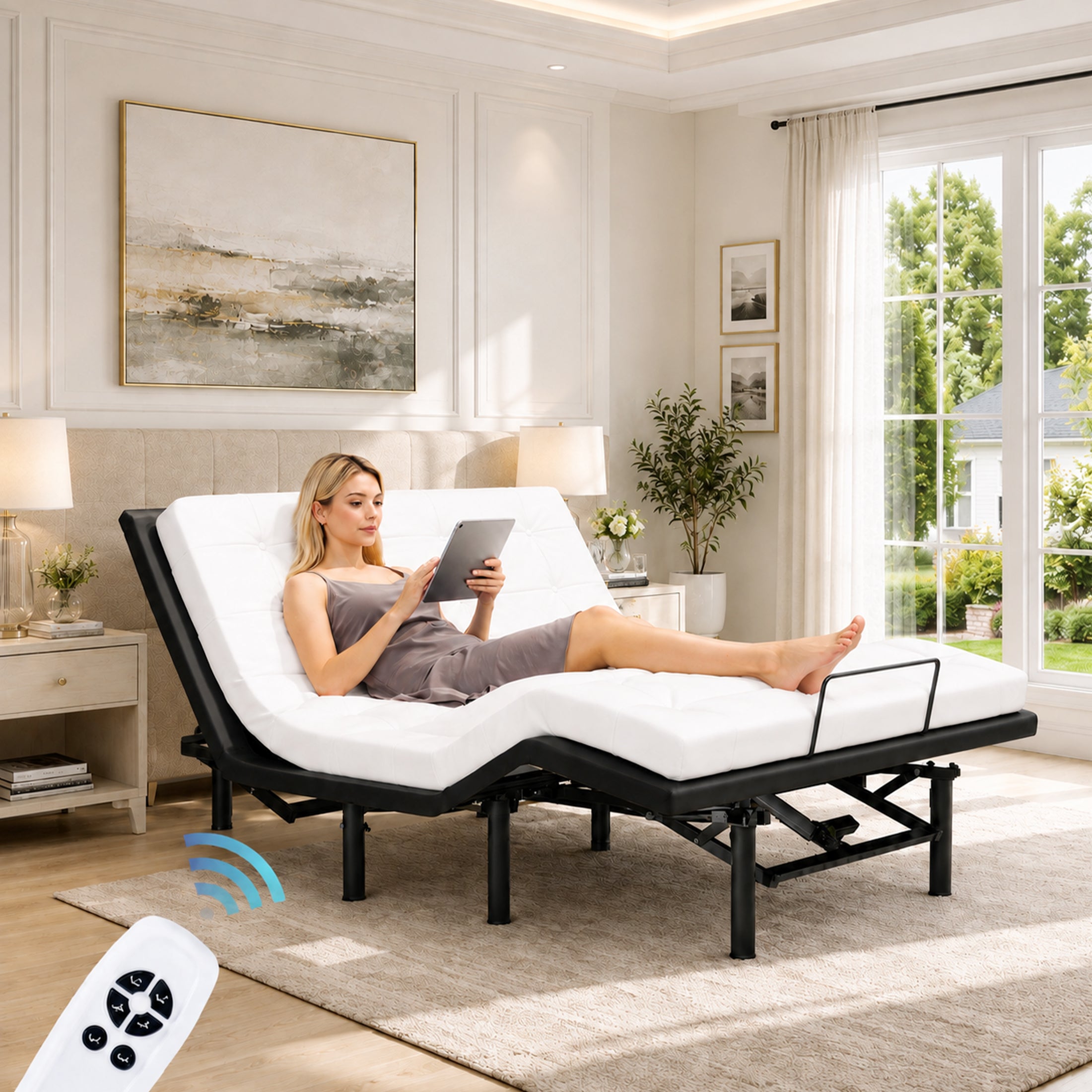 Paproos Queen Adjustable Bed Frame