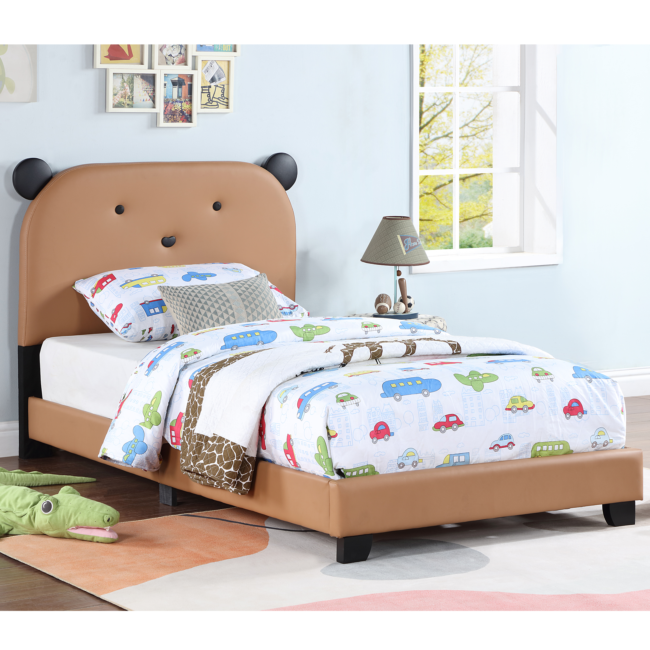 PORKISS Twin Size Bed Frame