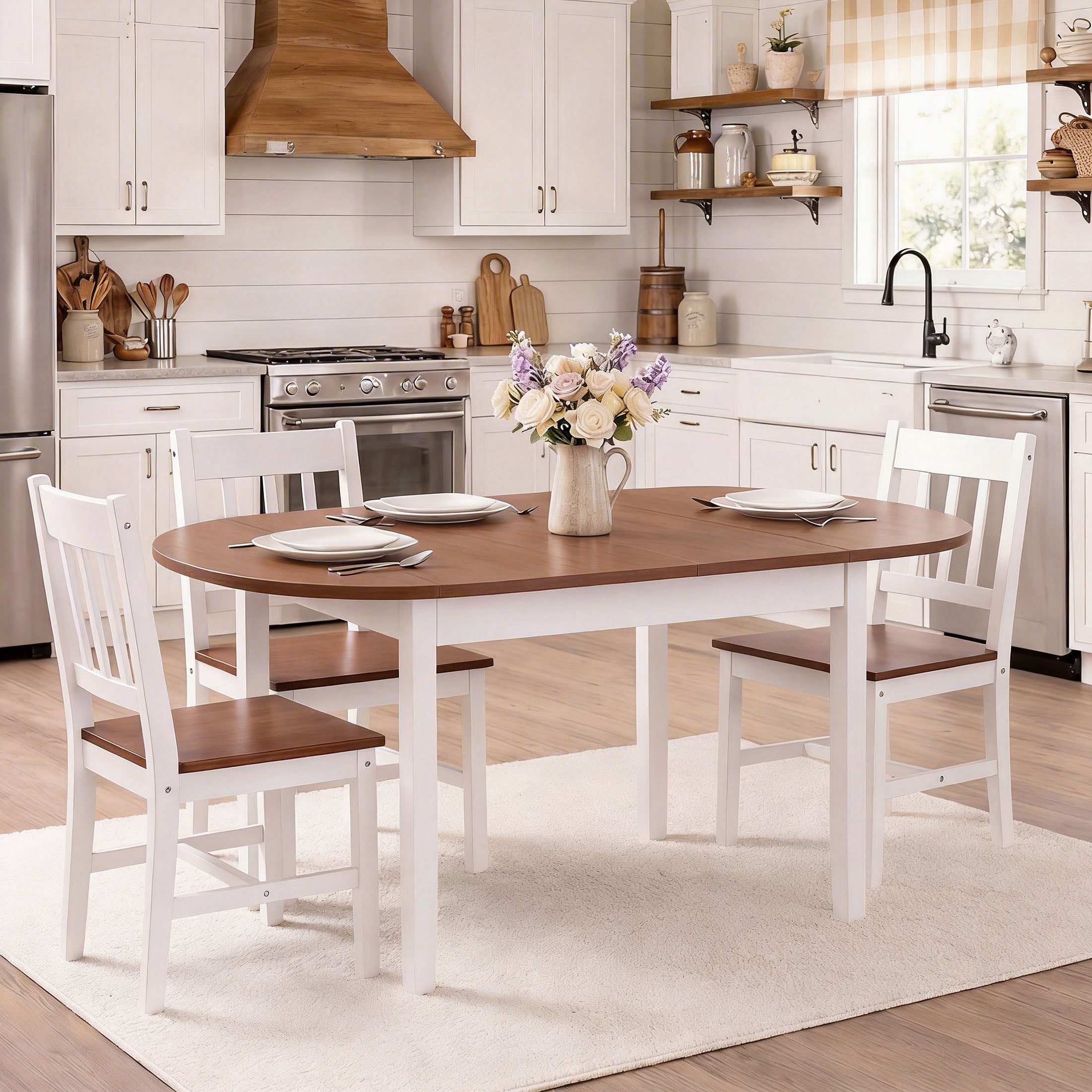 PAPROOS Drop Leaf Table 4-6