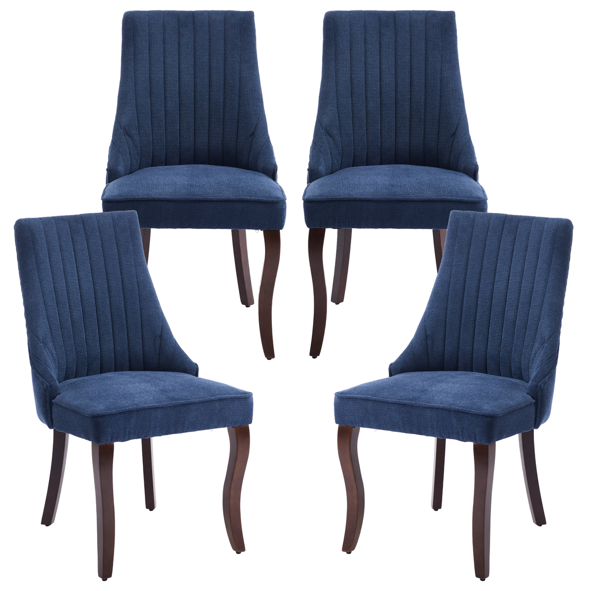 PAPROOS Dining Chairs Set of 4