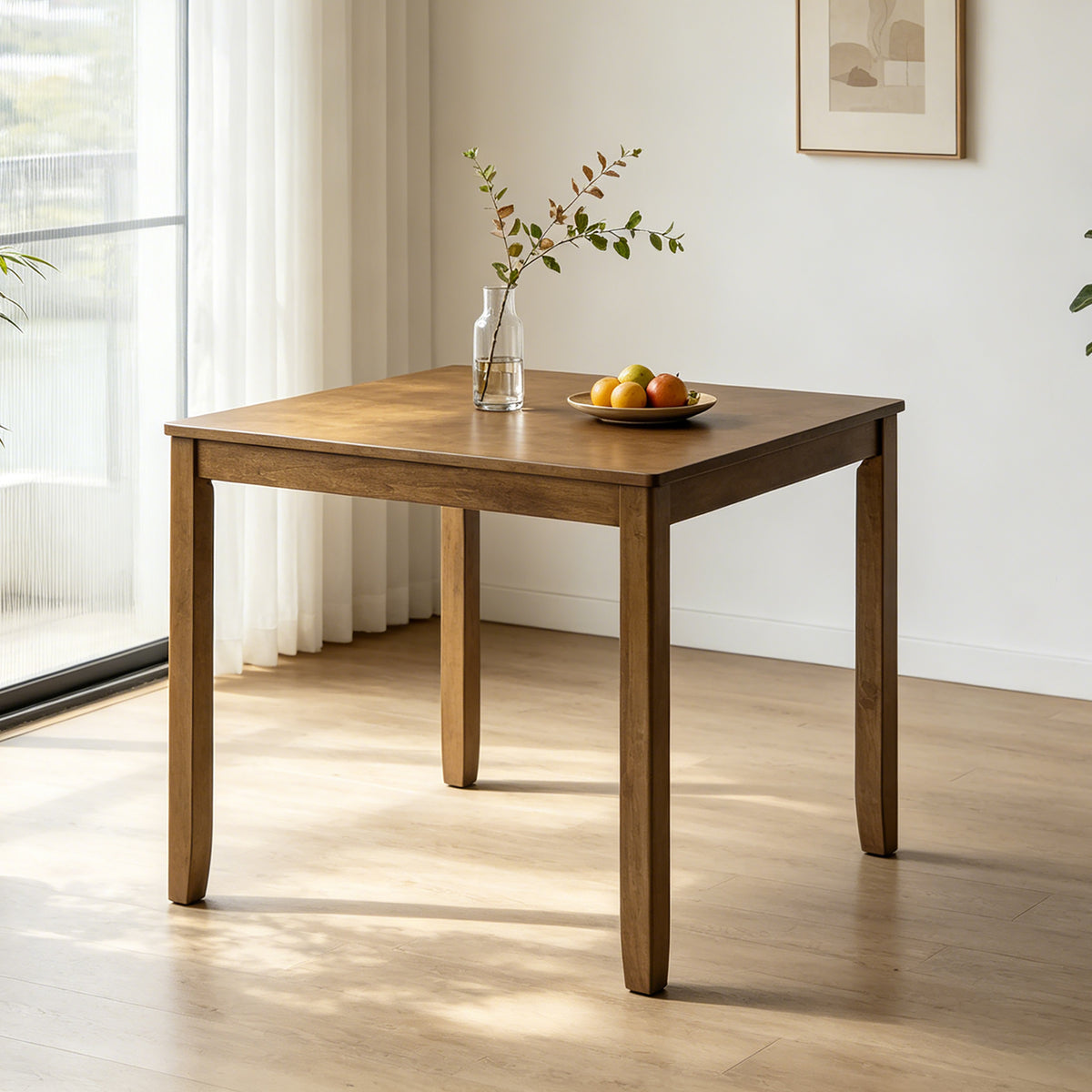 PAPROOS Solid Wood Dining Table