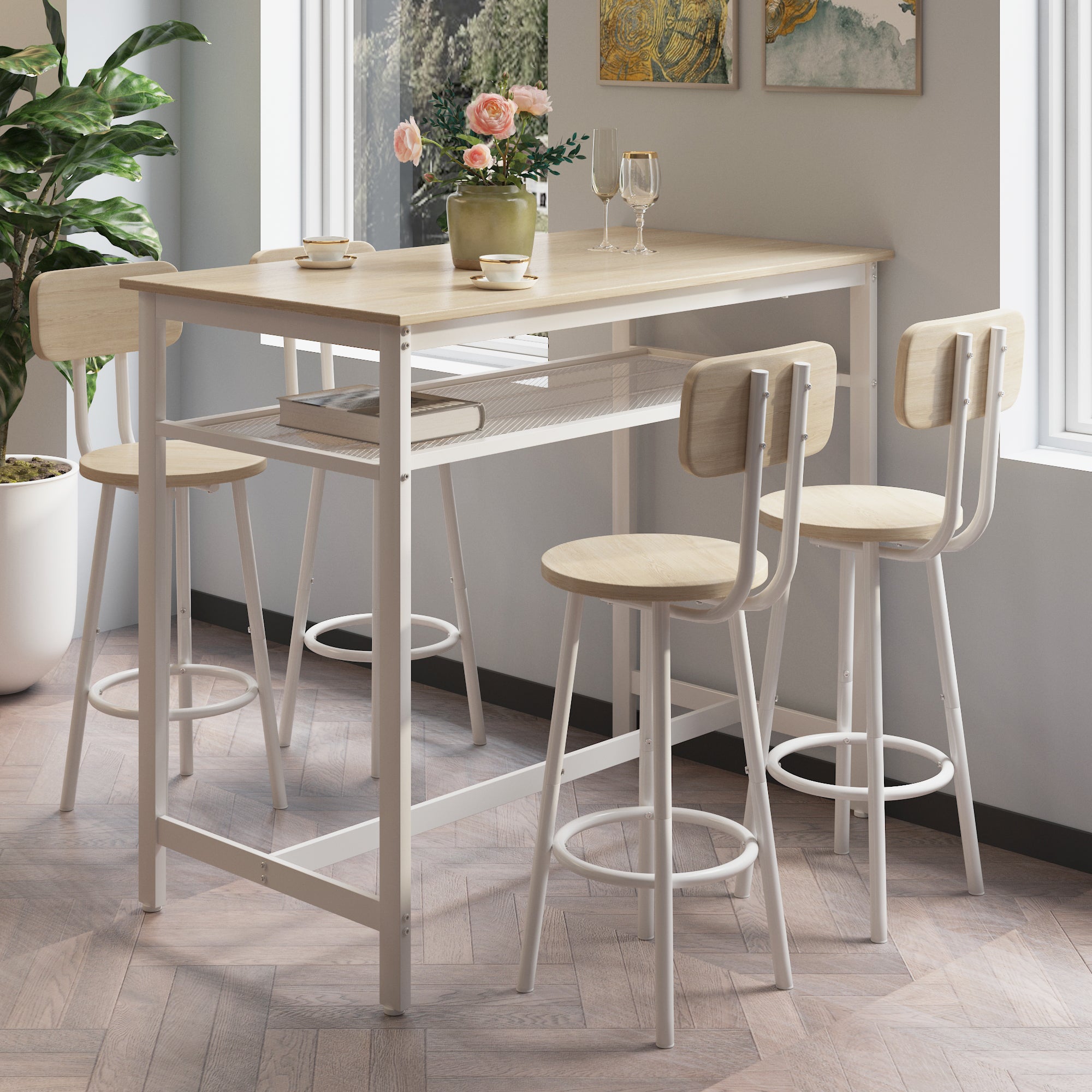 Paproos Bar Table Set of 5, LJC