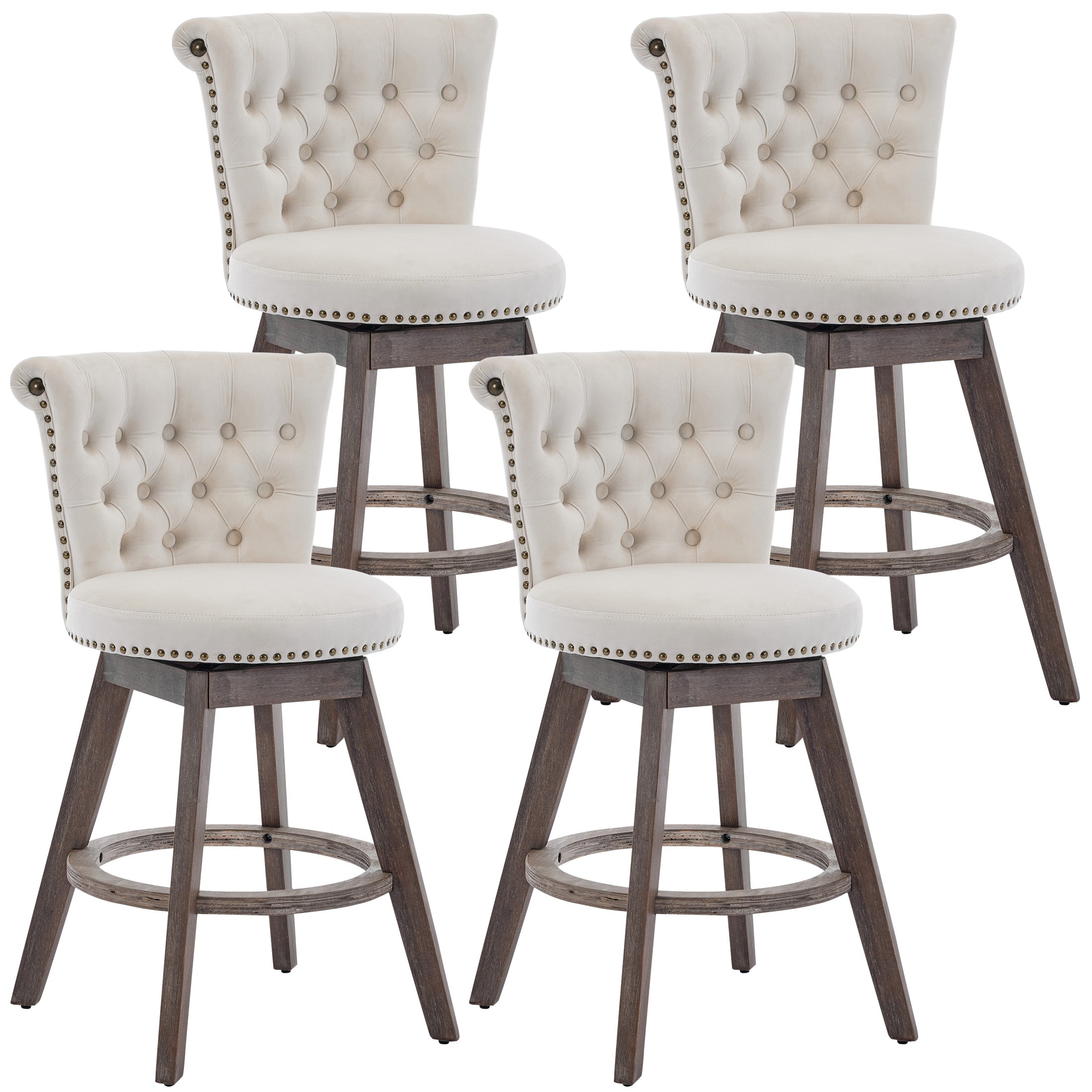 PAPROOS Counter Height Bar Stools