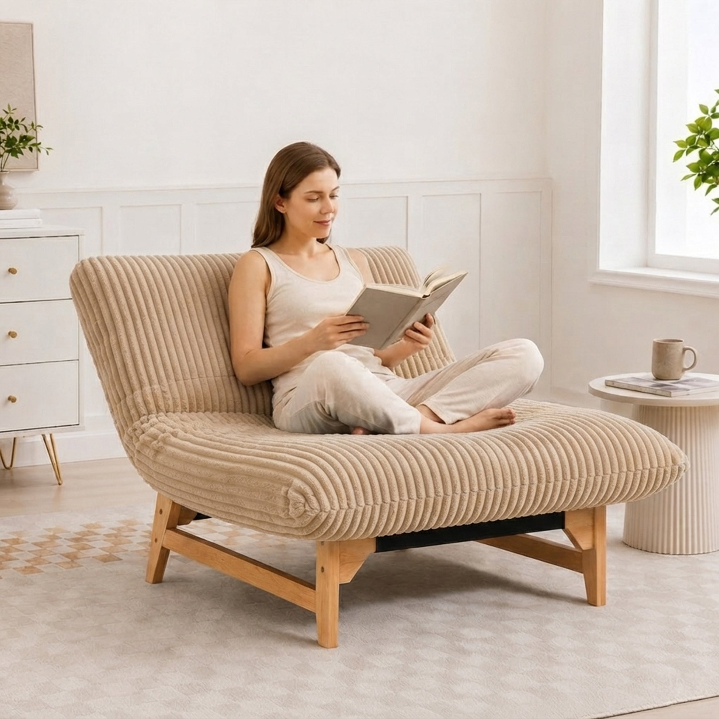 PAPROOS 43" Oversized Accent Chair
