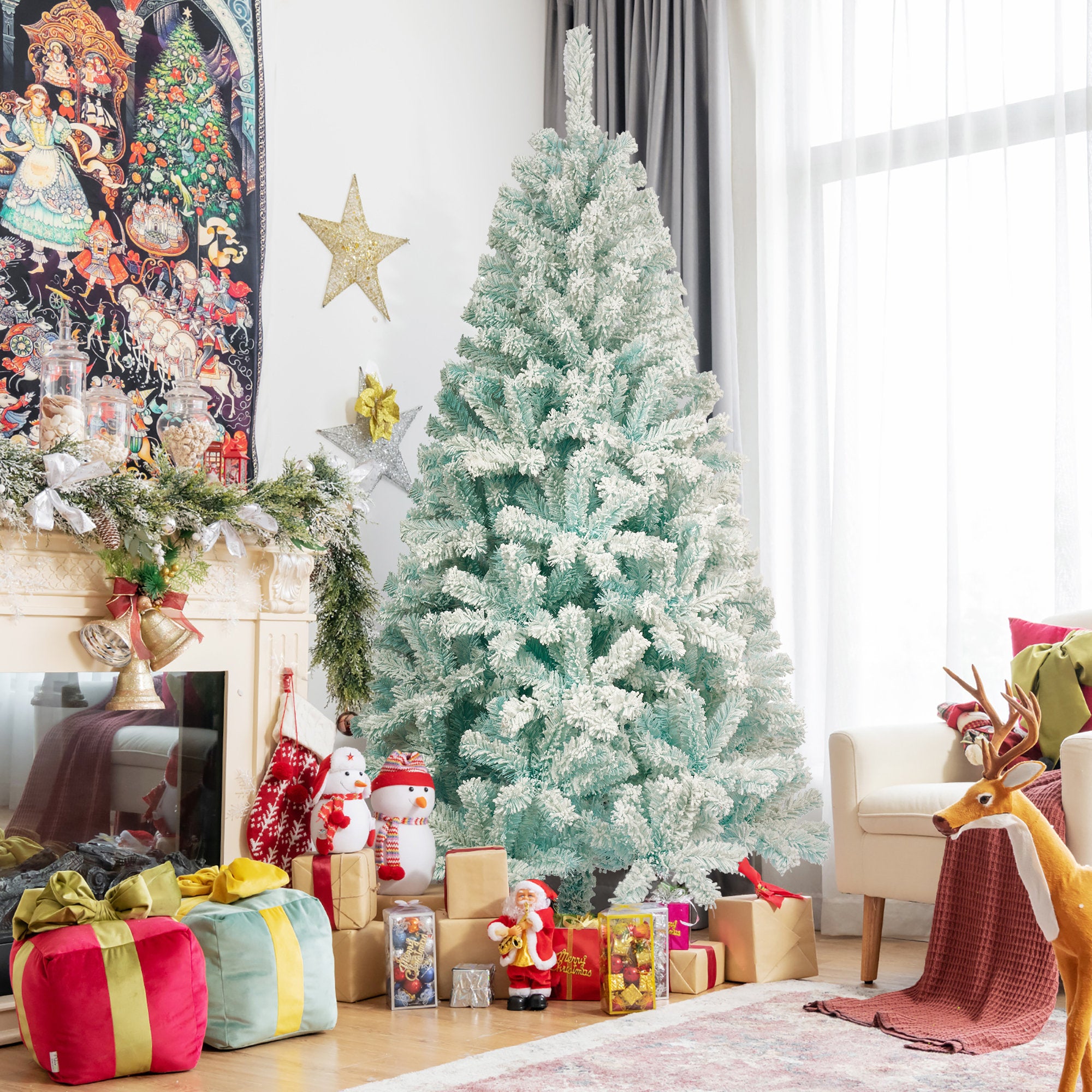 Paproos 6FT Prelit Christmas Tree