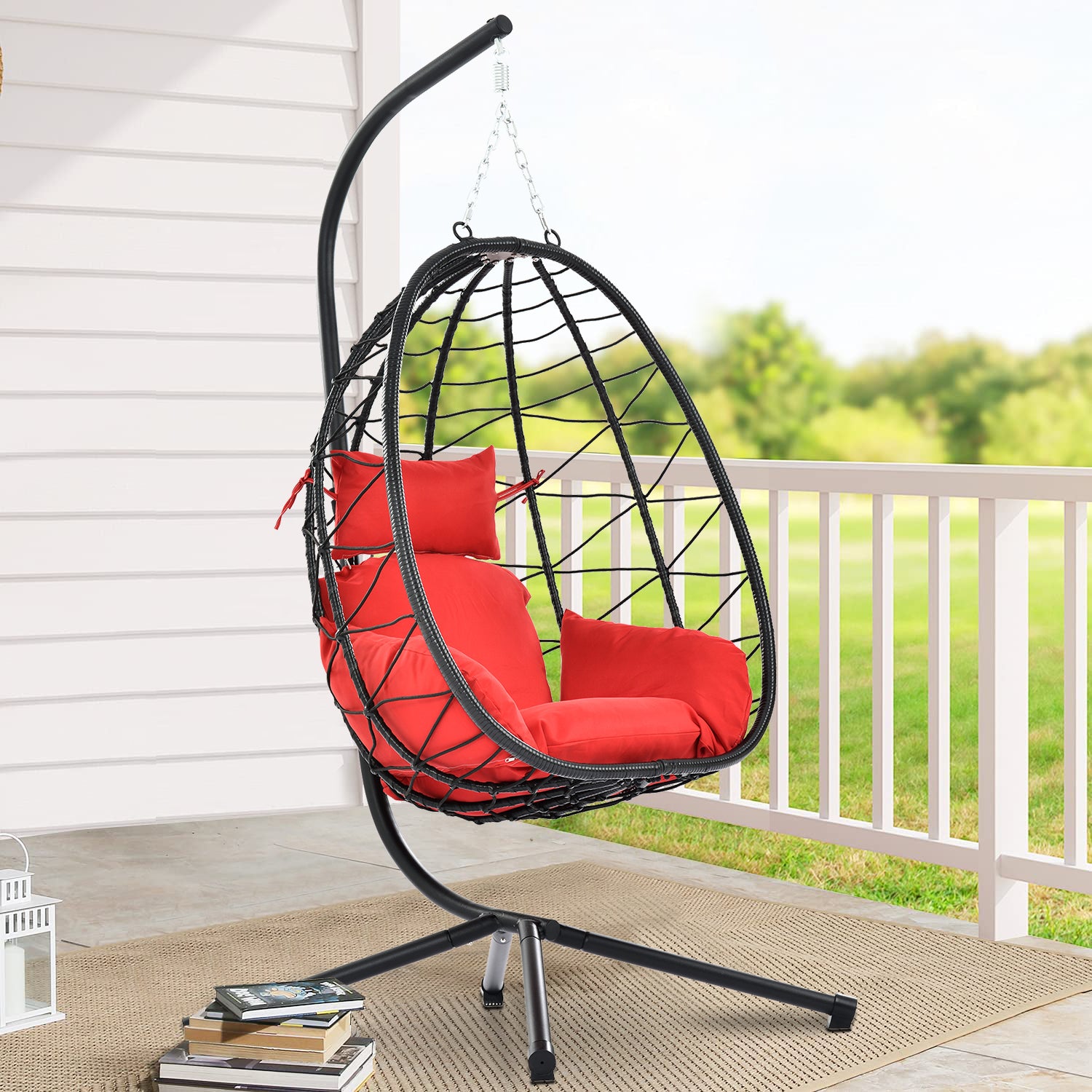 PAPROOS 2 Piece Egg Chair