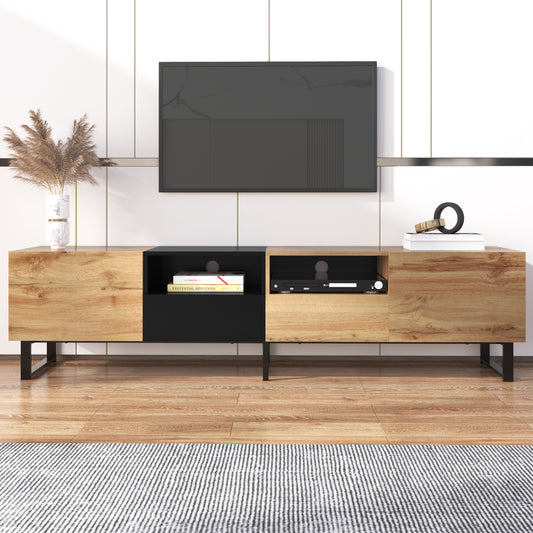 PAPROOS TV Stand for 80-85 Inch TV