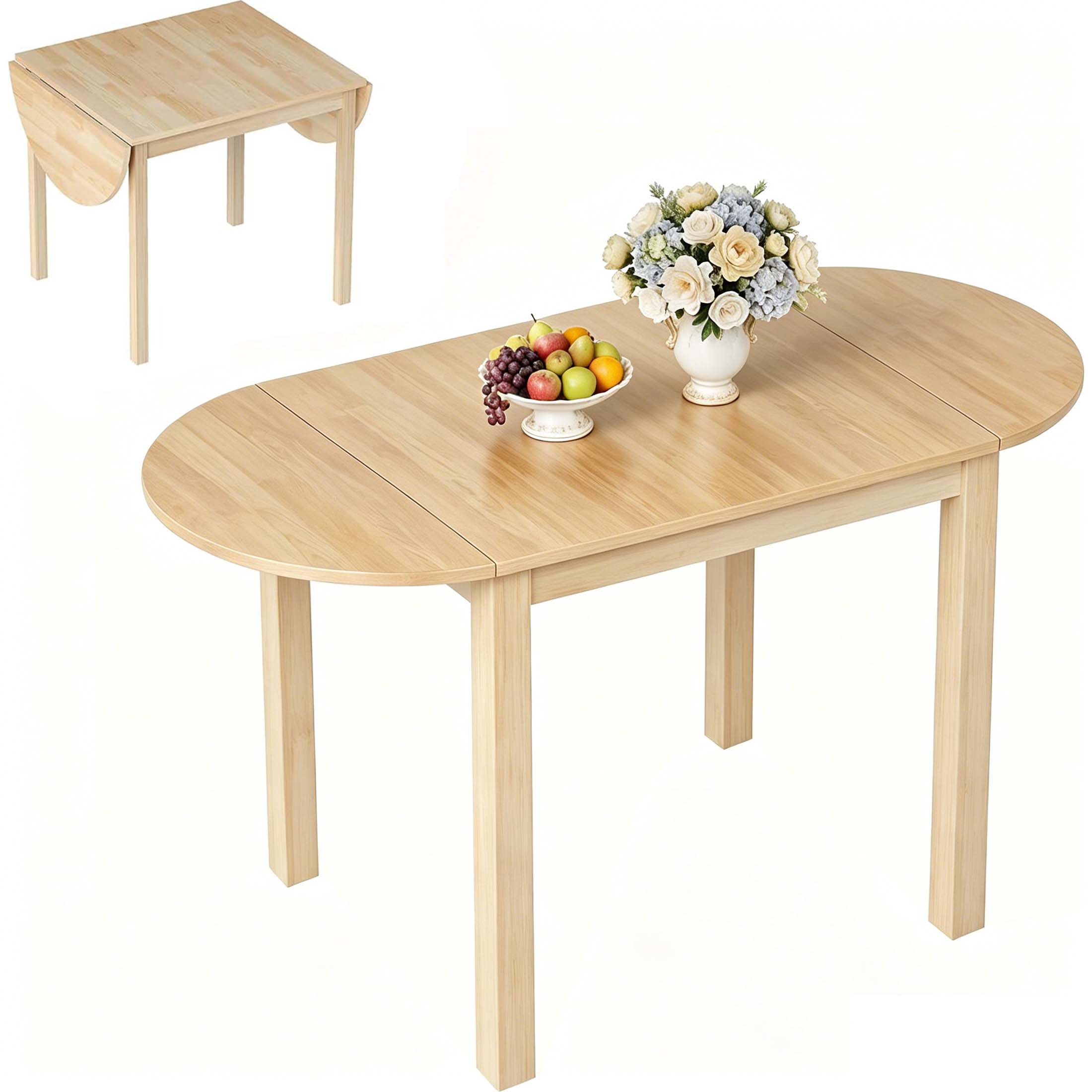 PAPROOS Drop Leaf Table 4-6