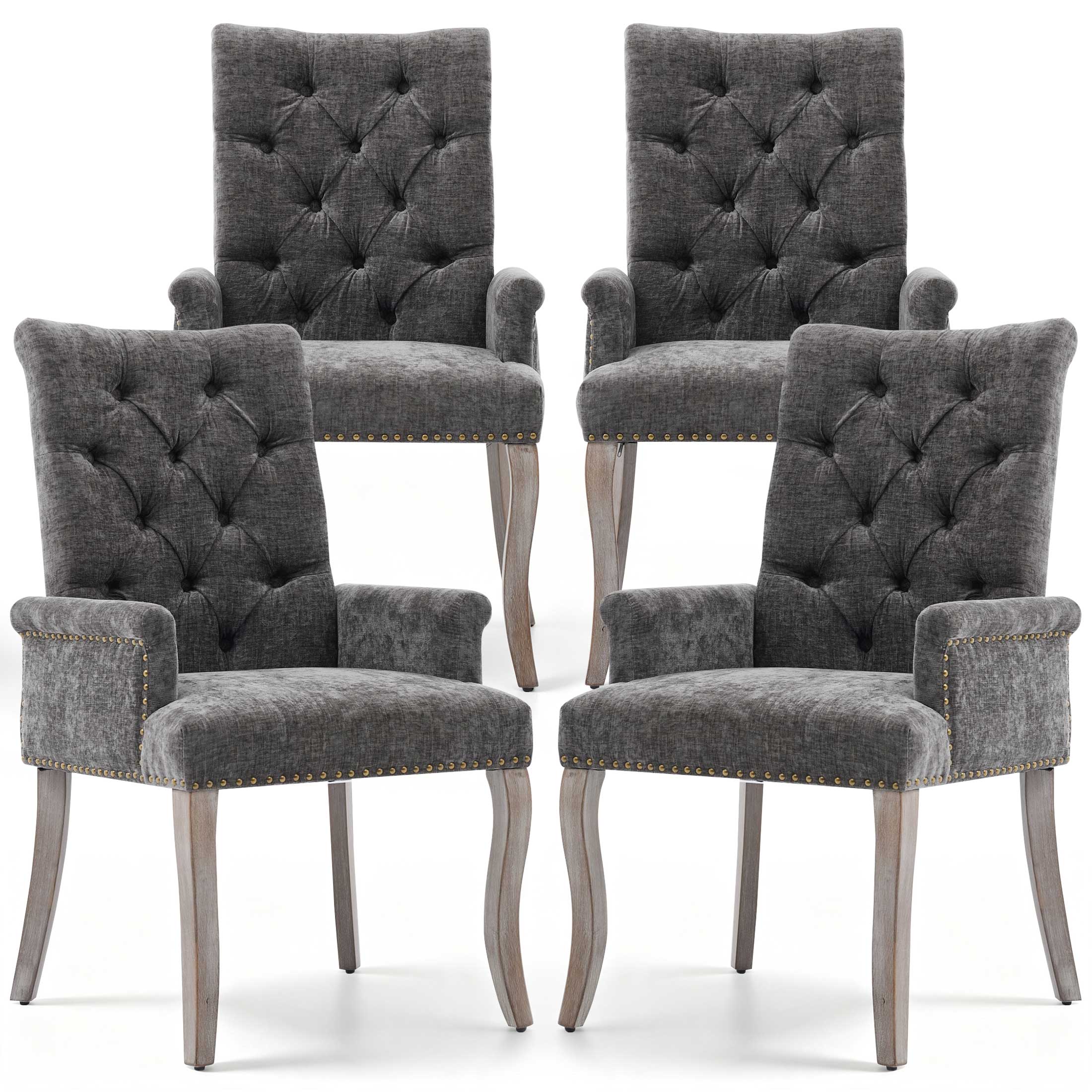PAPROOS Upholstered Dining Chairs