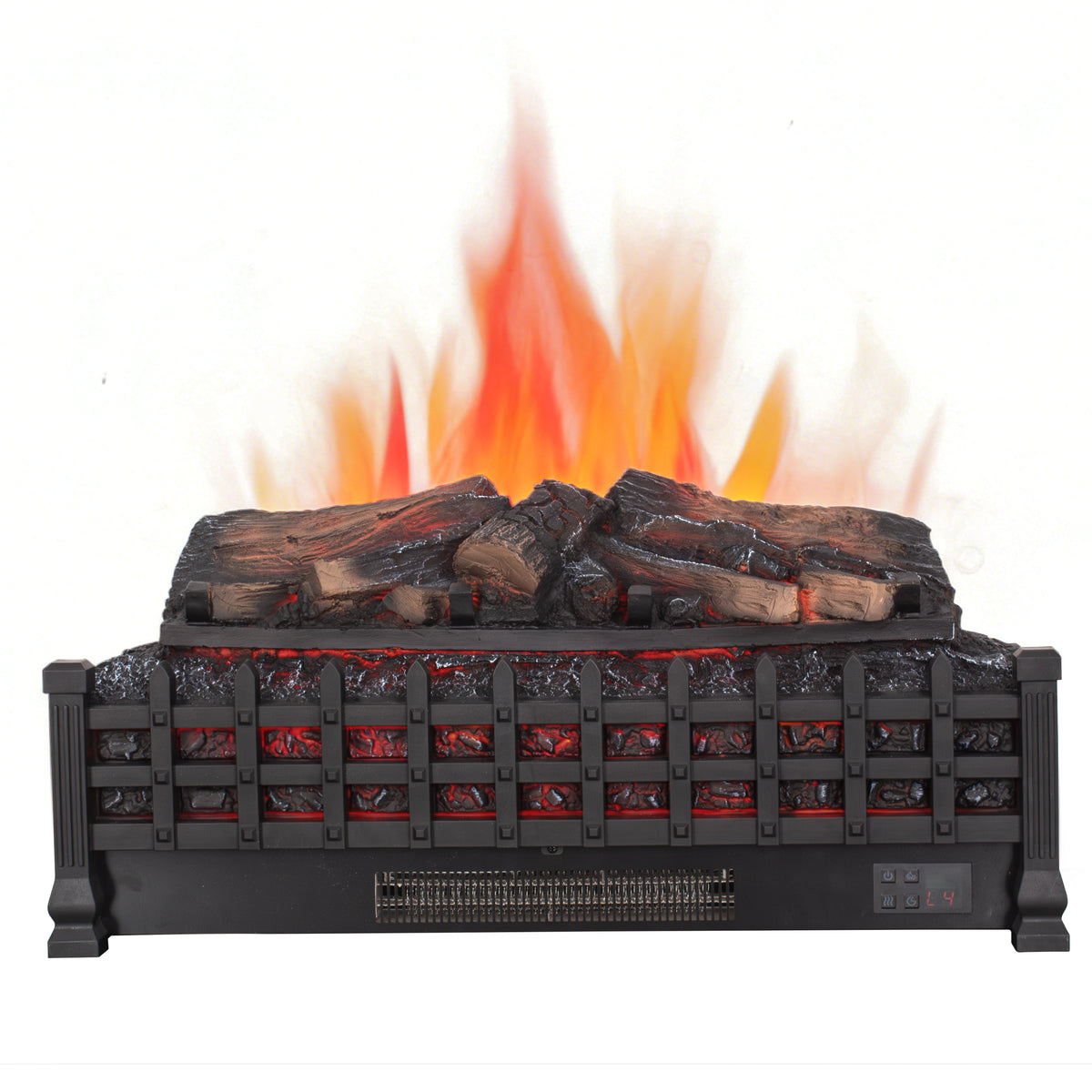 PAPROOS Electric Fireplace Log Set