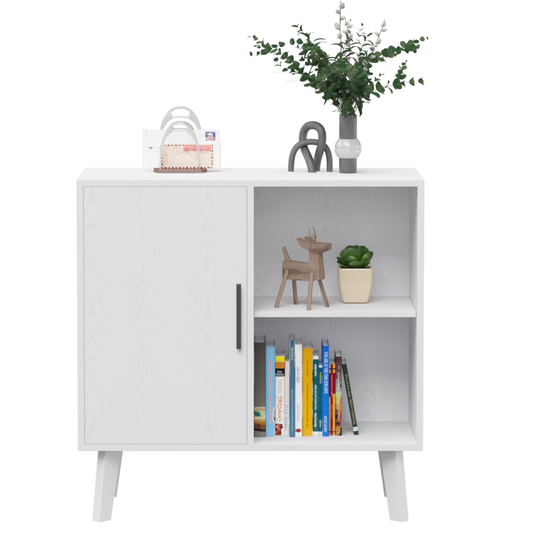 PAPROOS White Buffet Cabinet