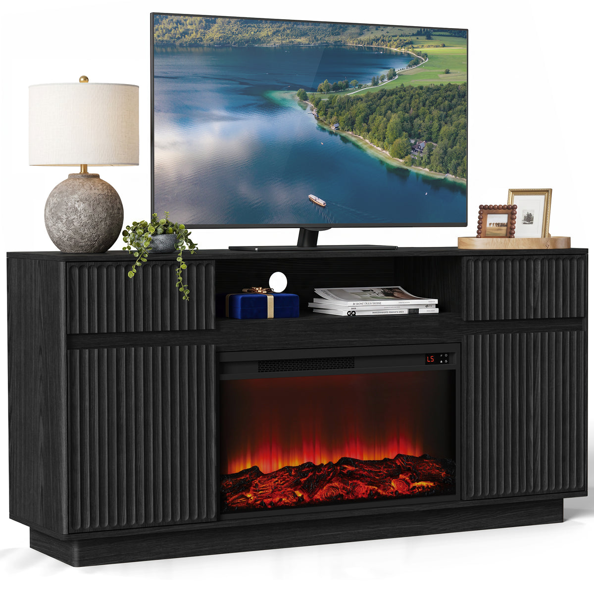 Fireplace TV Stand