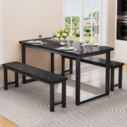 PAPROOS Dining Table Set for 4