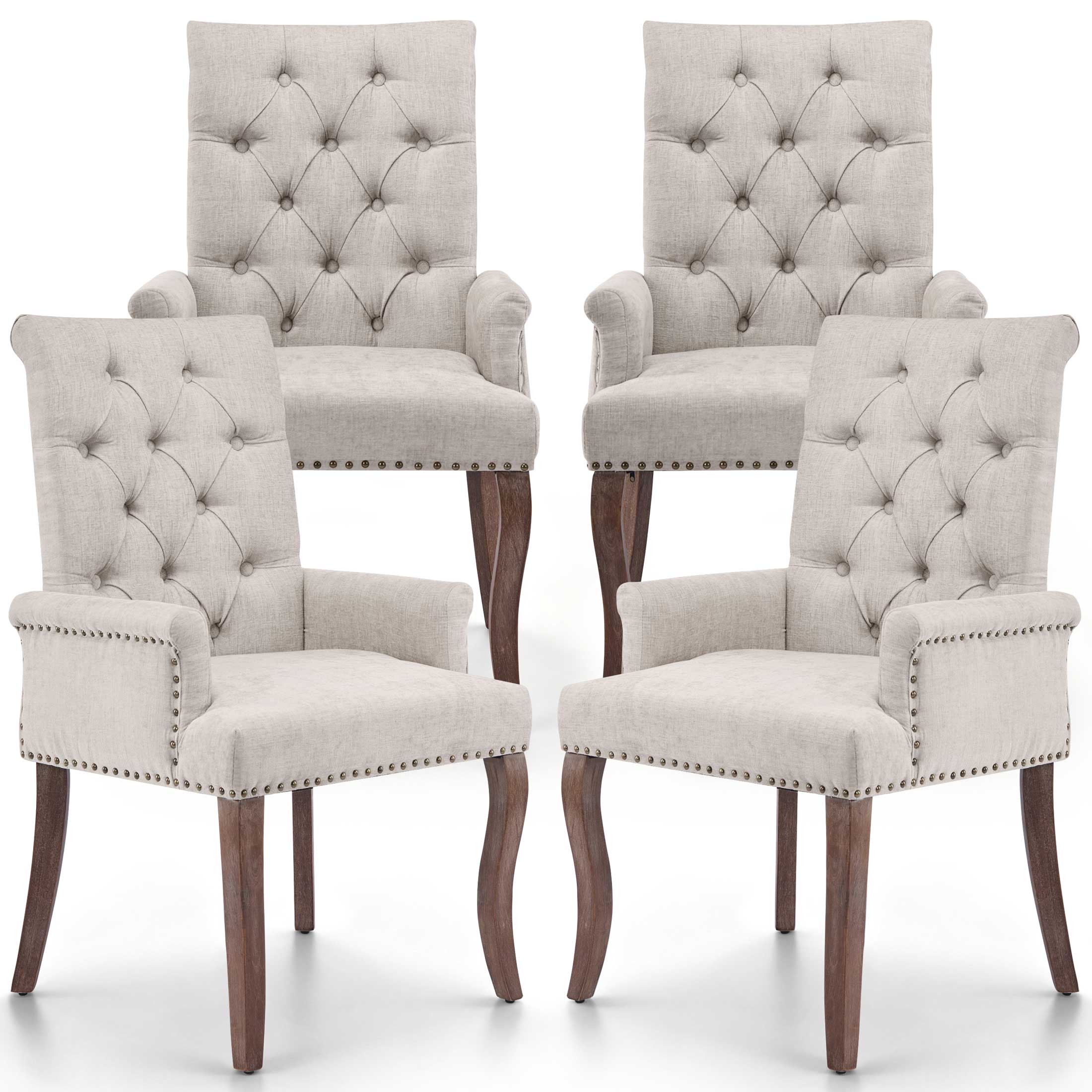 PAPROOS Upholstered Dining Chairs