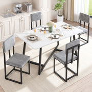 PAPROOS Dining Table Set for 4