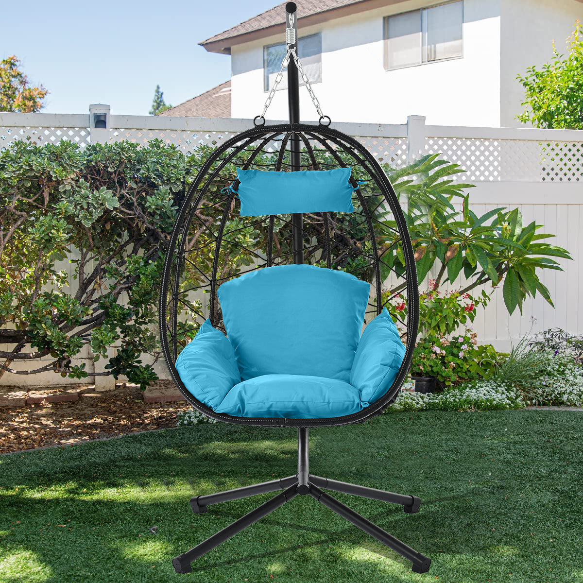 PAPROOS 2 Piece Egg Chair