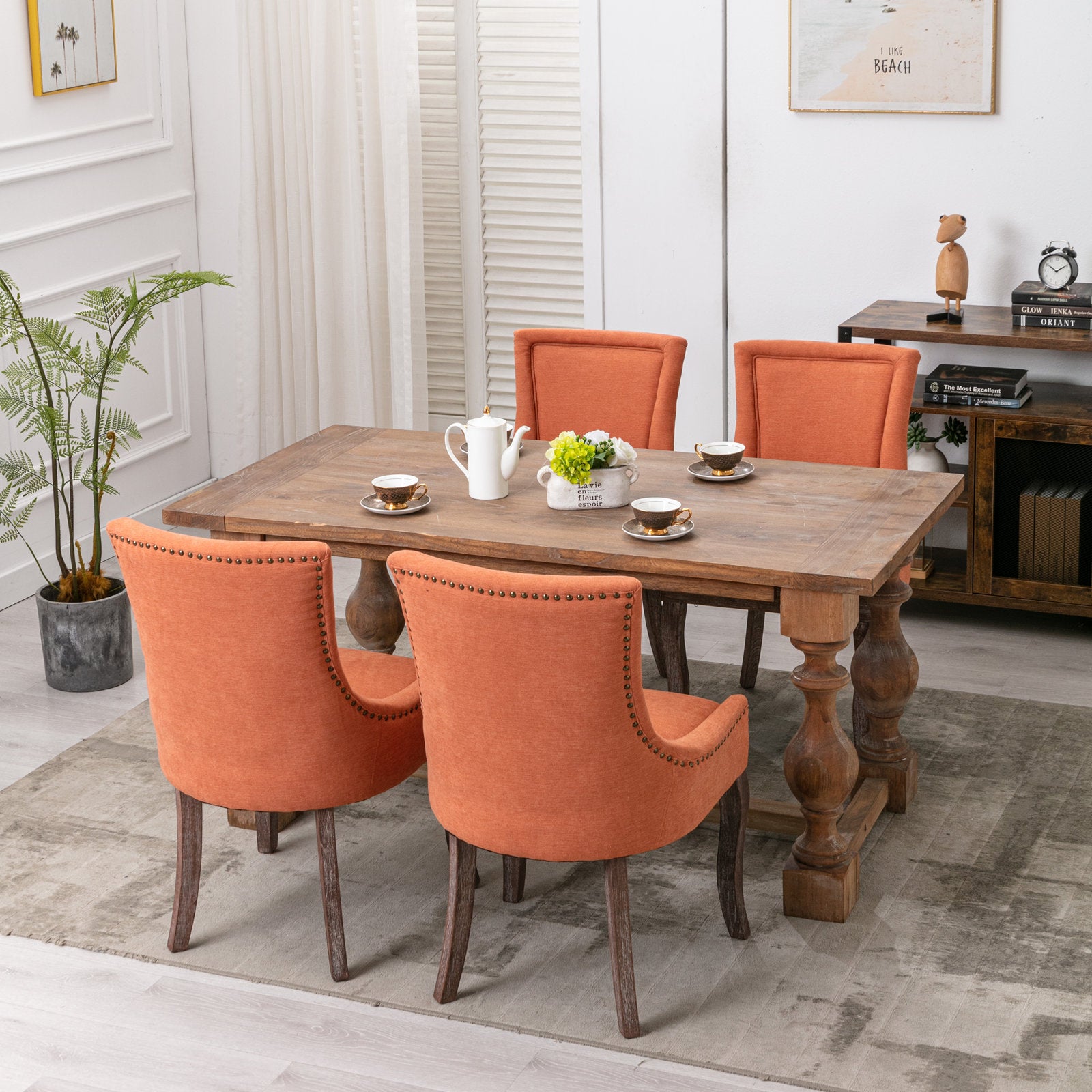 PAPROOS Dining chairs Set of 4