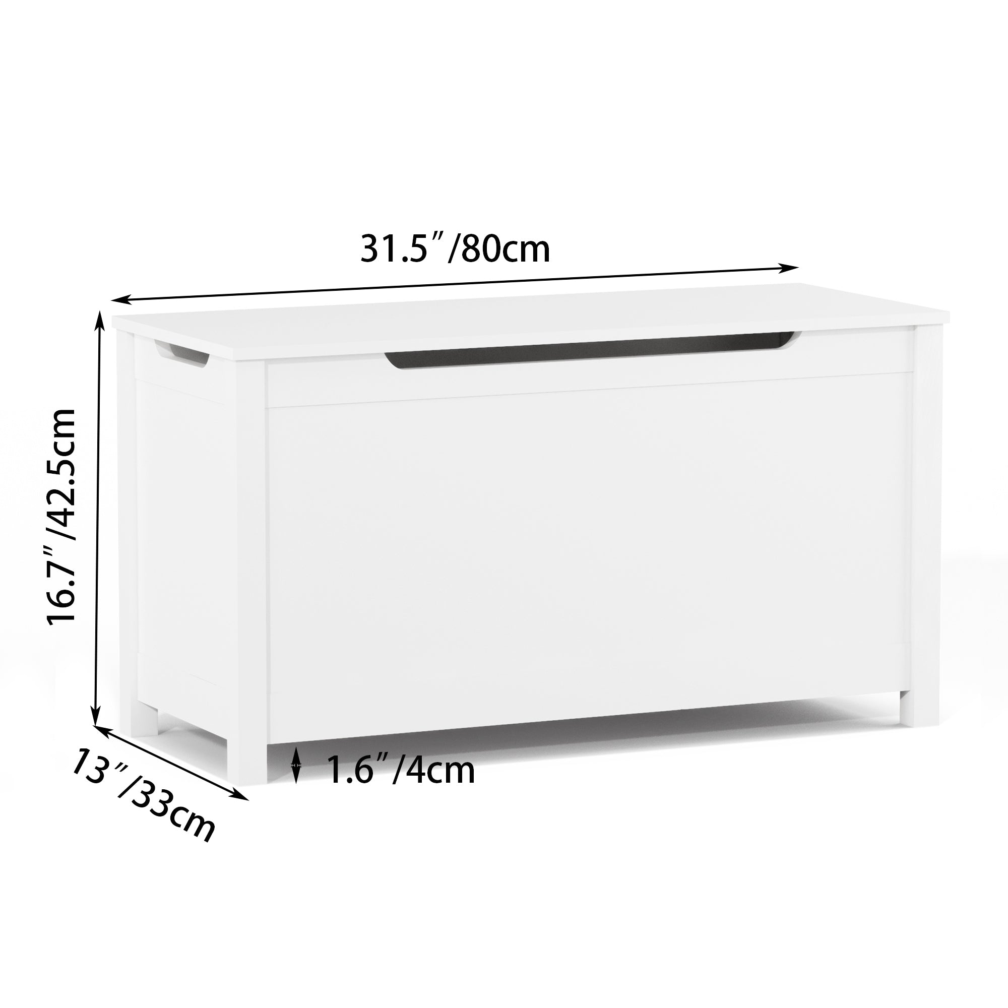 PAPROOS Toy Box for Boys Girls