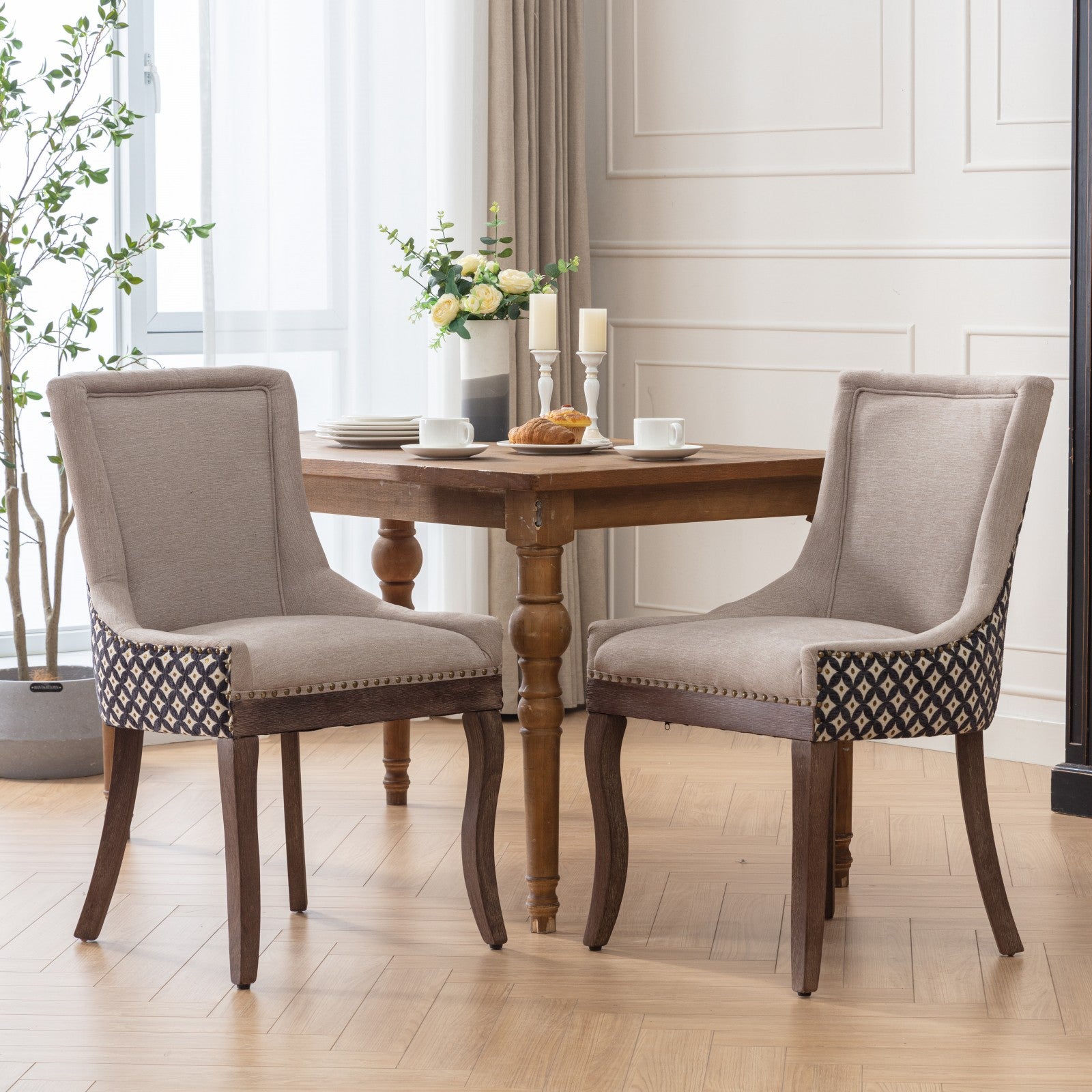 PAPROOS Dining chairs Set of 4