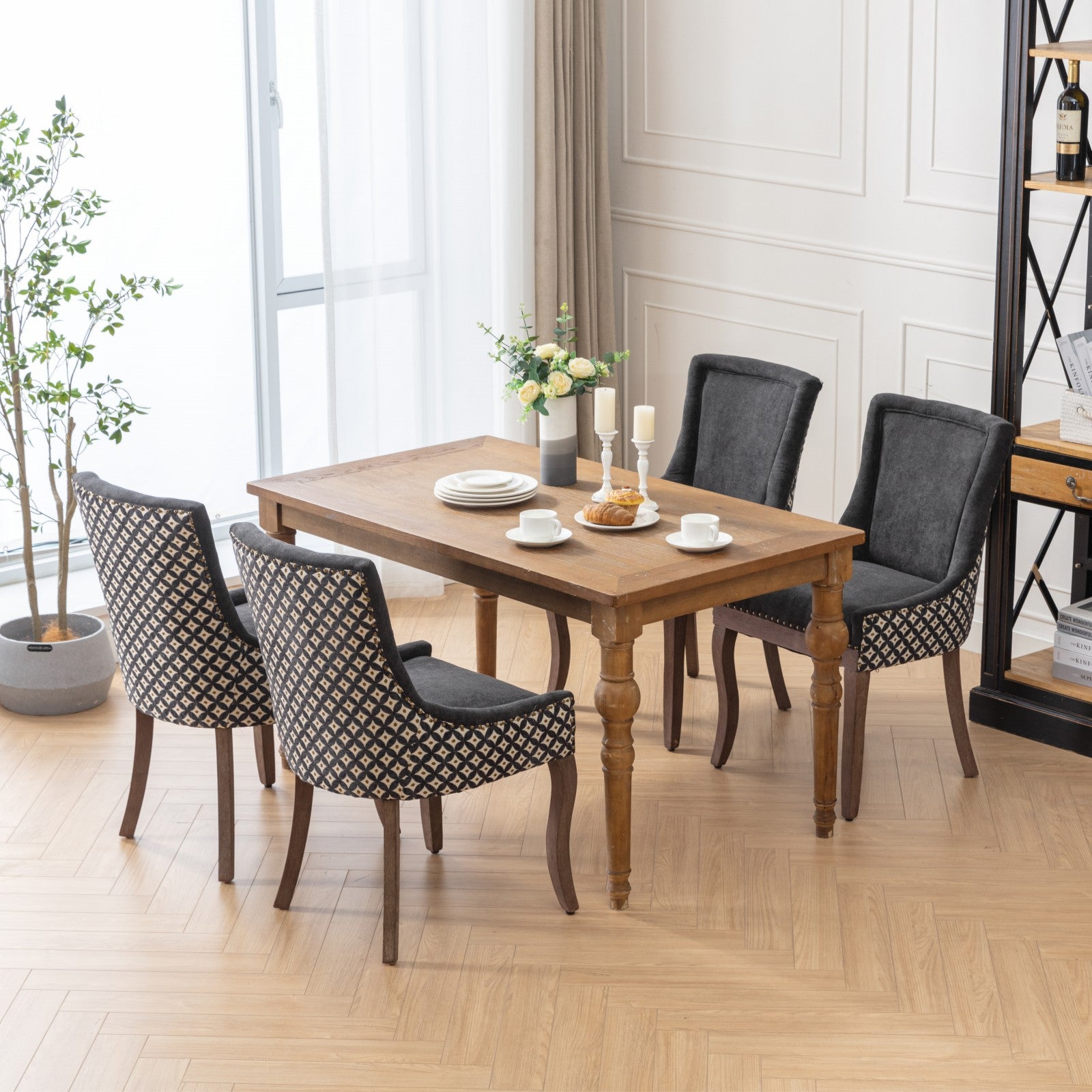 PAPROOS Dining chairs Set of 4