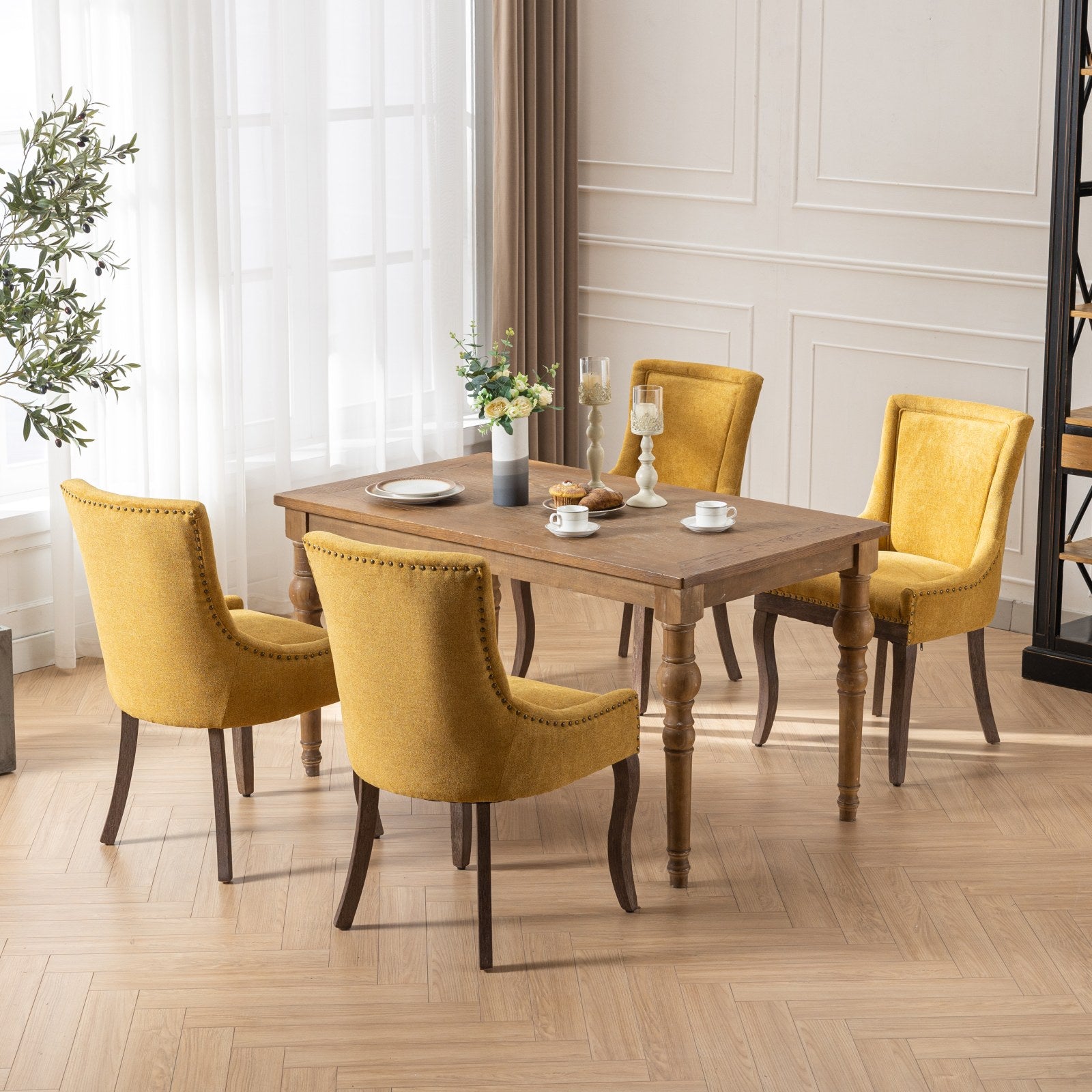PAPROOS Dining chairs Set of 4