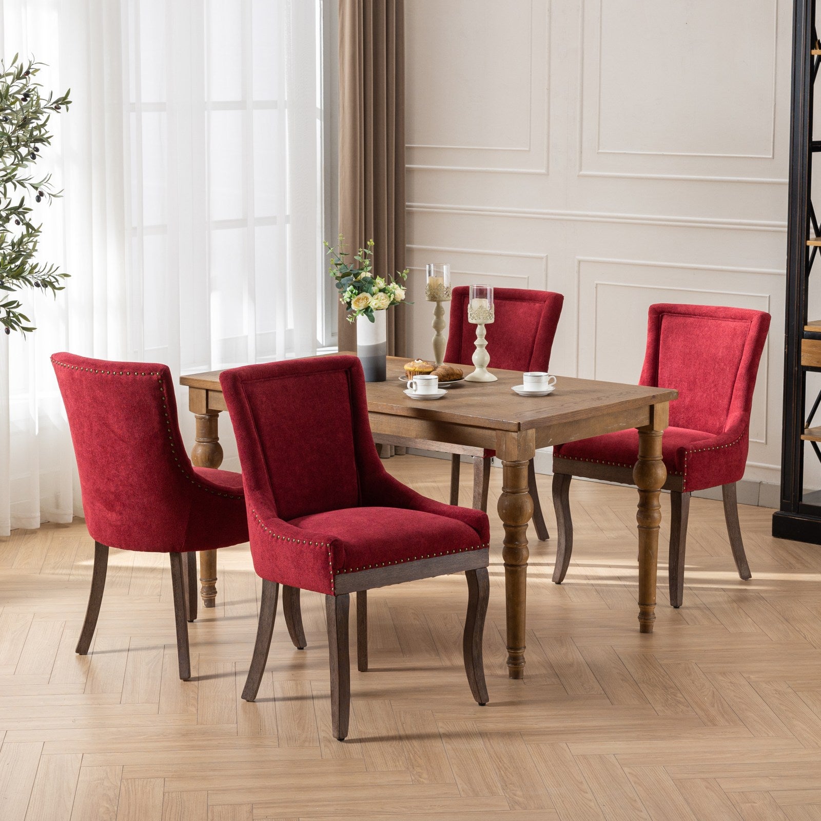 PAPROOS Dining chairs Set of 4