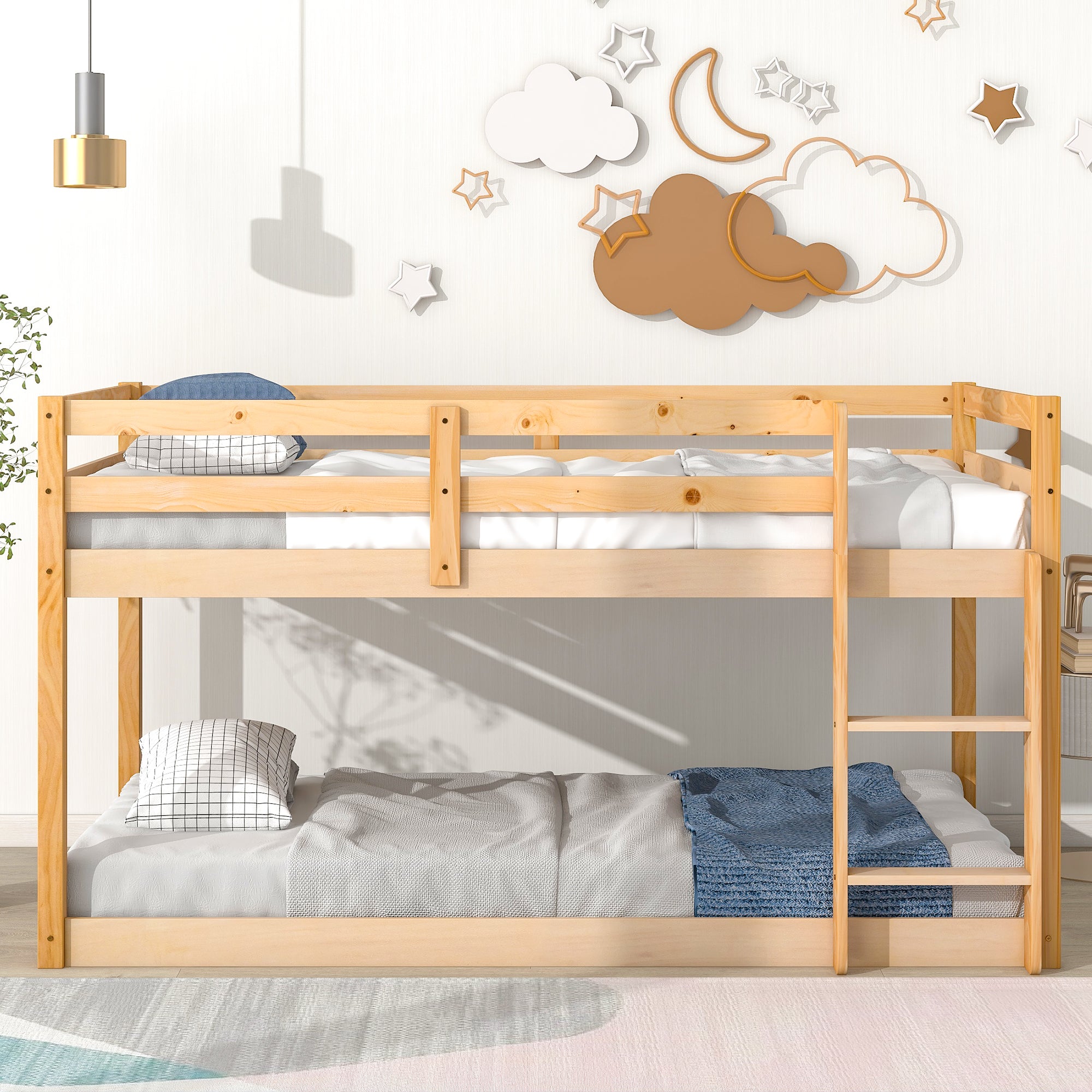 PAPROOS Bunk Beds for Kids