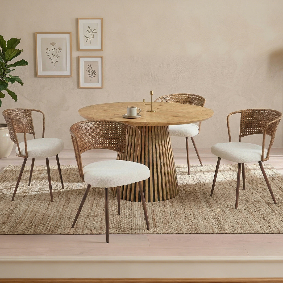 PAPROOS Dining Chairs Set of 2