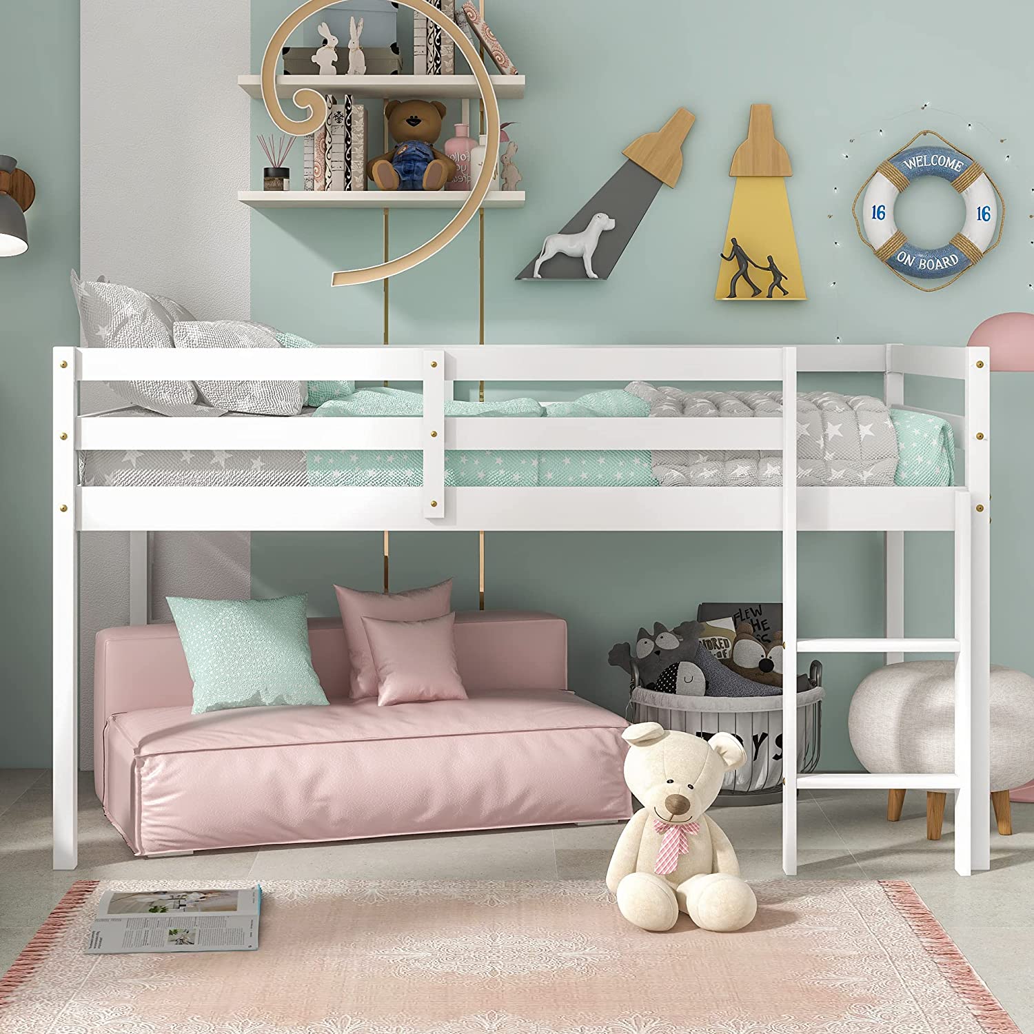 PAPROOS Loft Bed, LJC