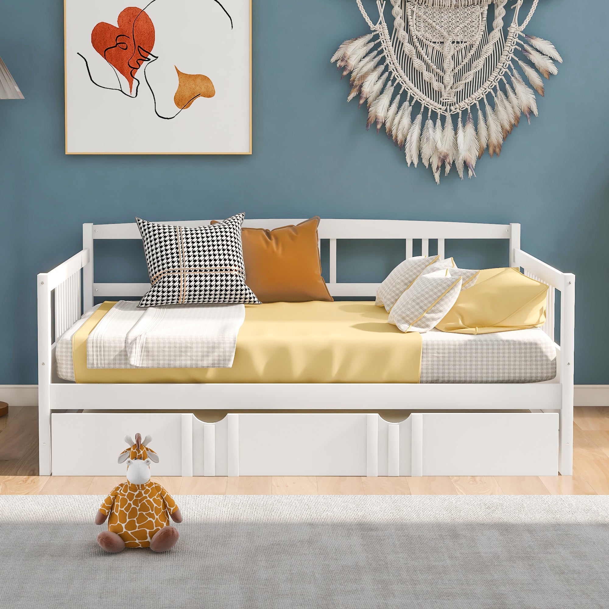 PAPROOS Wood Daybed