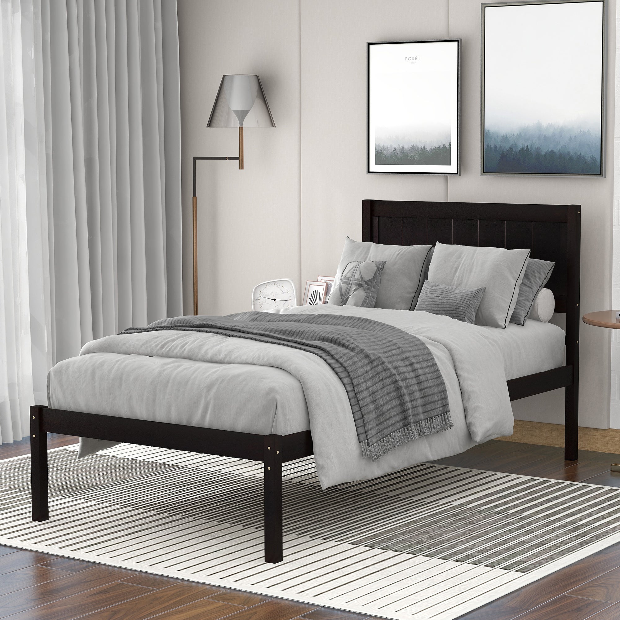 PAPROOS Twin Bed Frame
