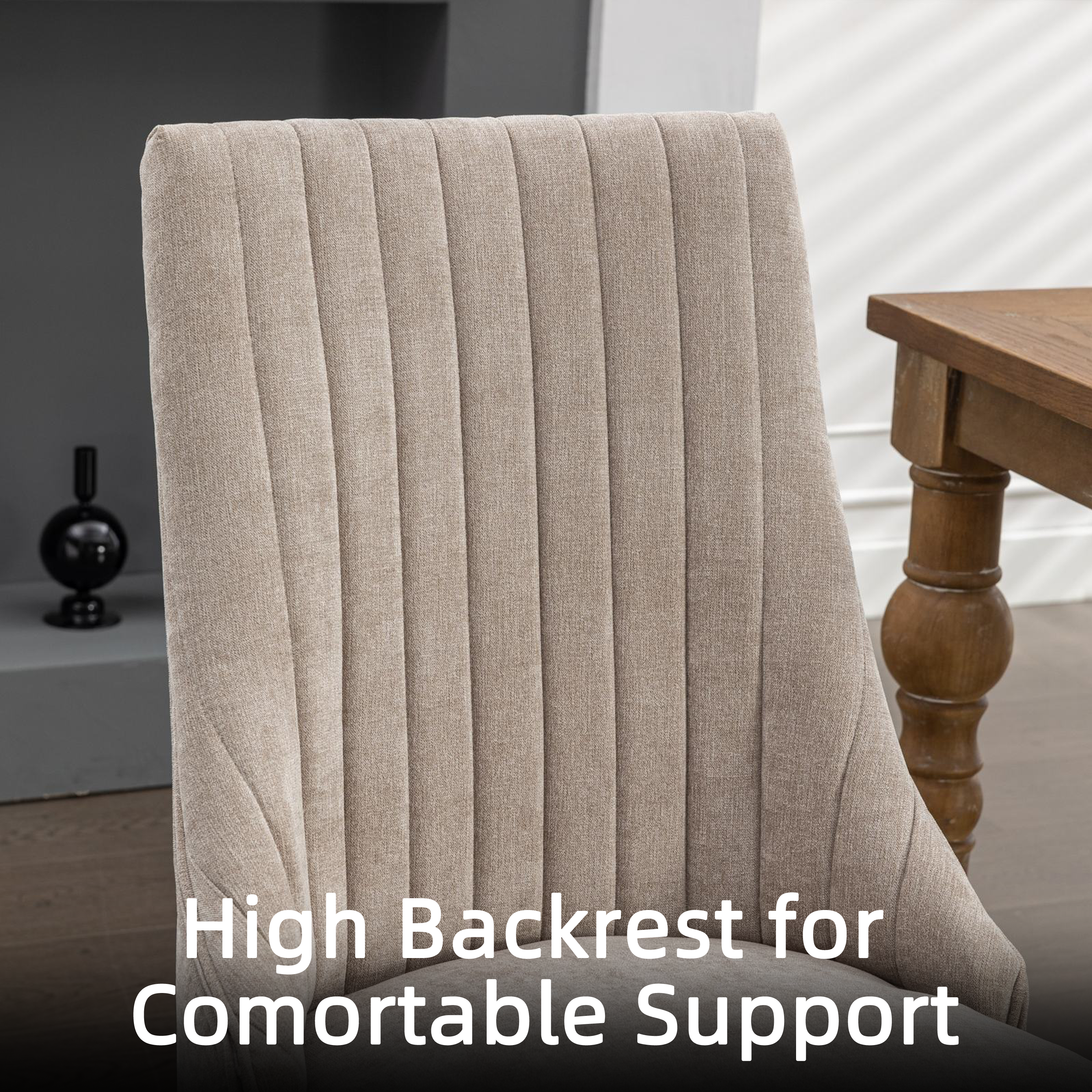 PAPROOS Dining Chairs Set of 4