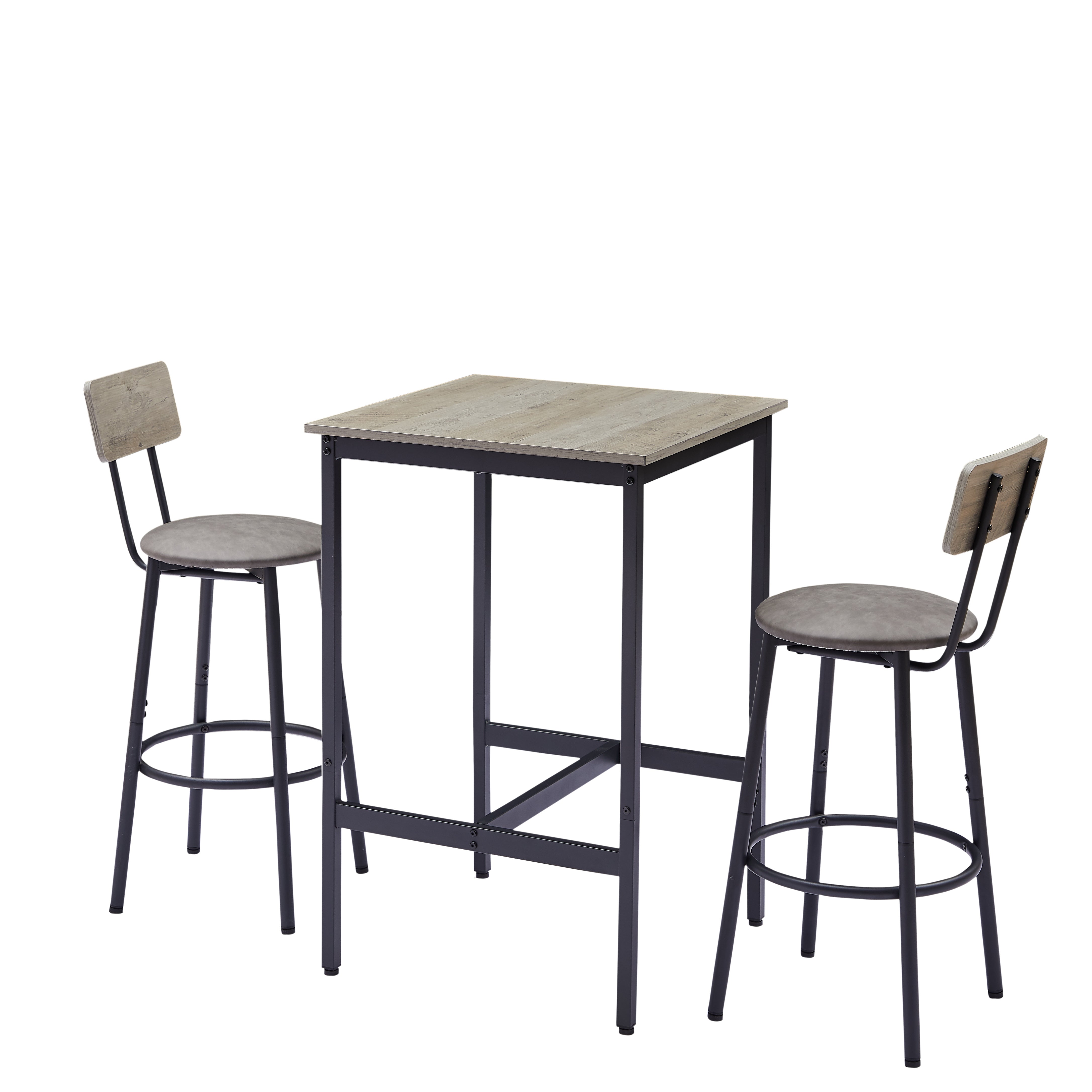 PAPROOS Bar Table Set for 2