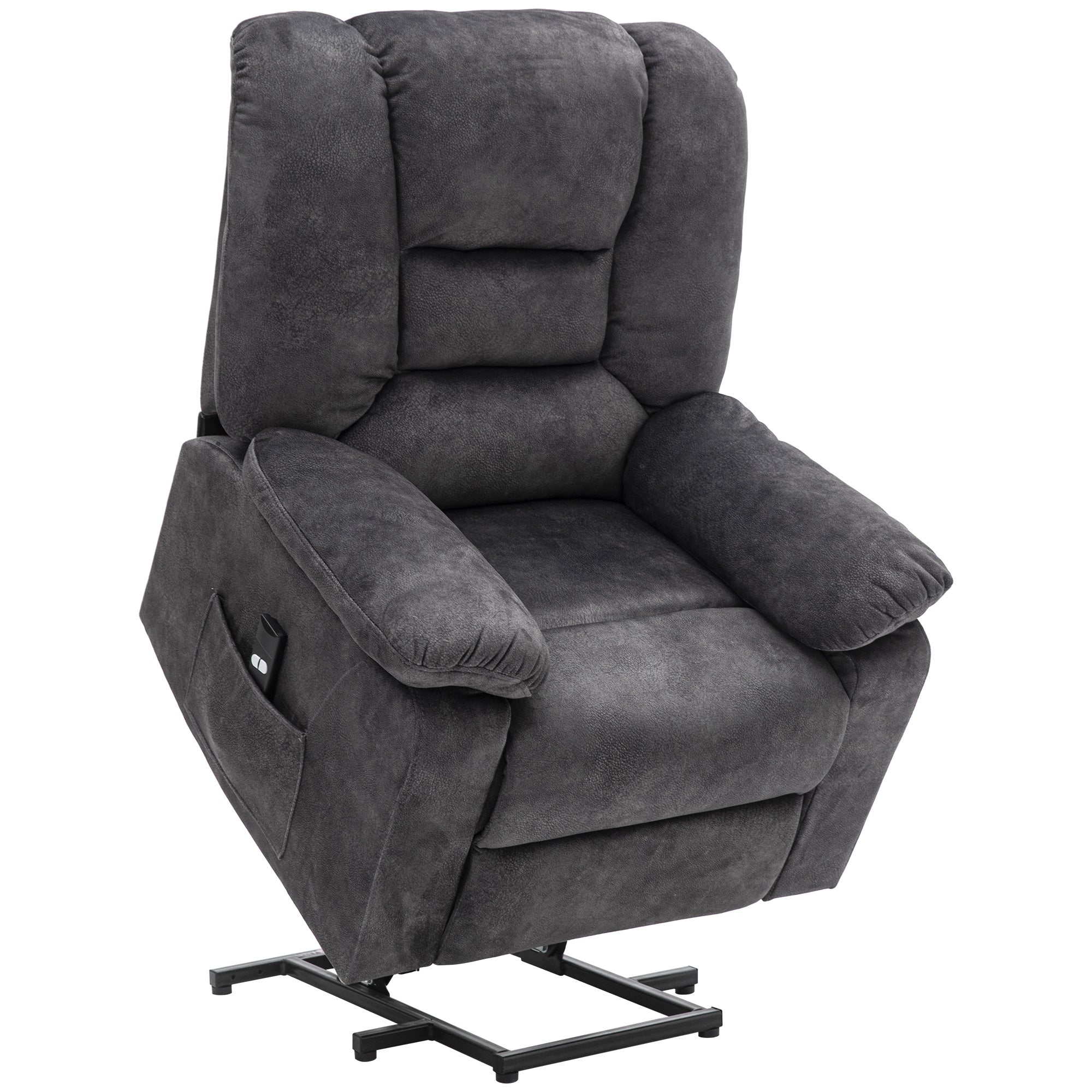 PAPROOS Recliner Chair, Electric Power Lift Recliner with Heat Therapy and Massage Function