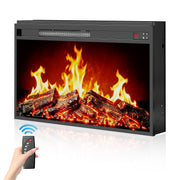 PAPROOS 30 Inch Electric Fireplace Insert