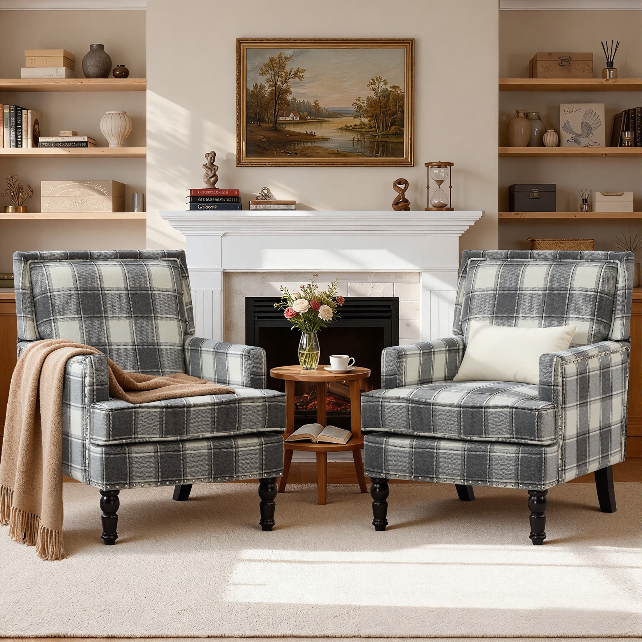 PAPROOS Upholstered Accent Chairs