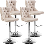 PAPROOS Bar Stools Set of 4