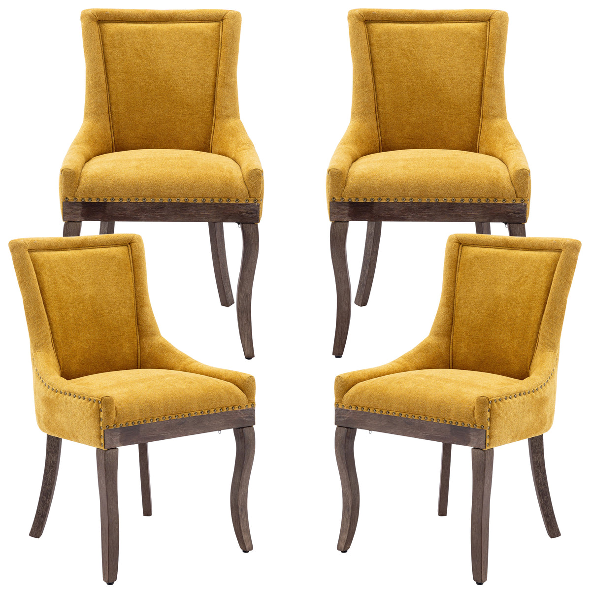 PAPROOS Dining chairs Set of 4