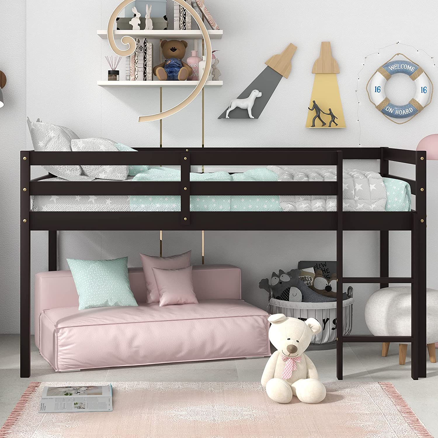 PAPROOS Loft Bed, LJC