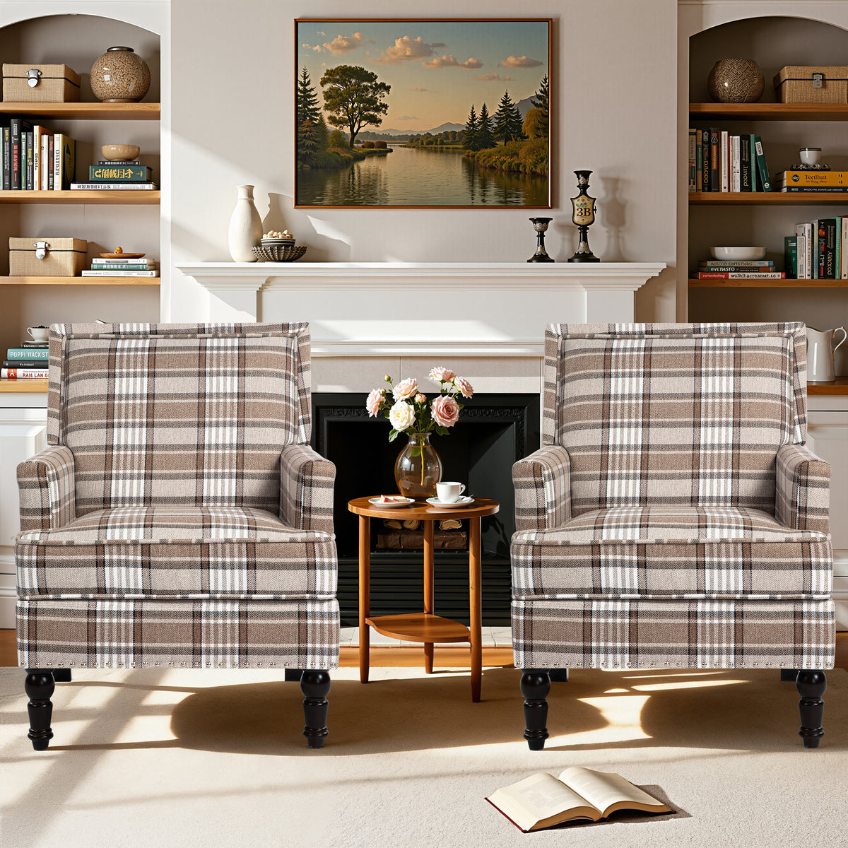PAPROOS Upholstered Accent Chairs