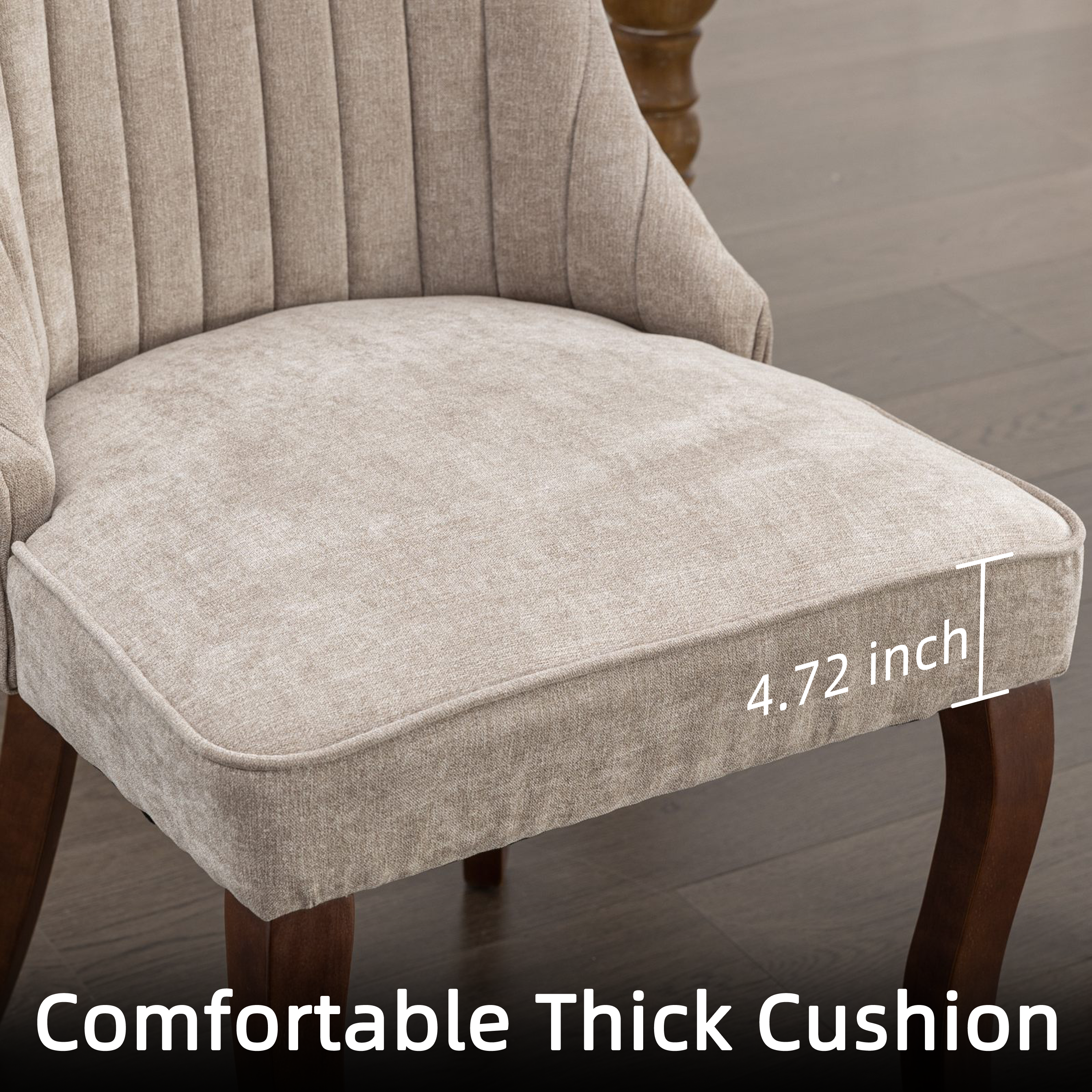 PAPROOS Dining Chairs Set of 4