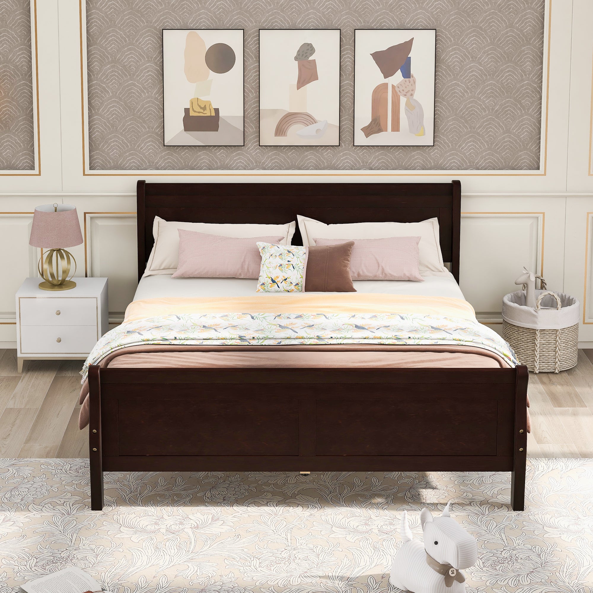 PAPROOS Twin Bed Frame