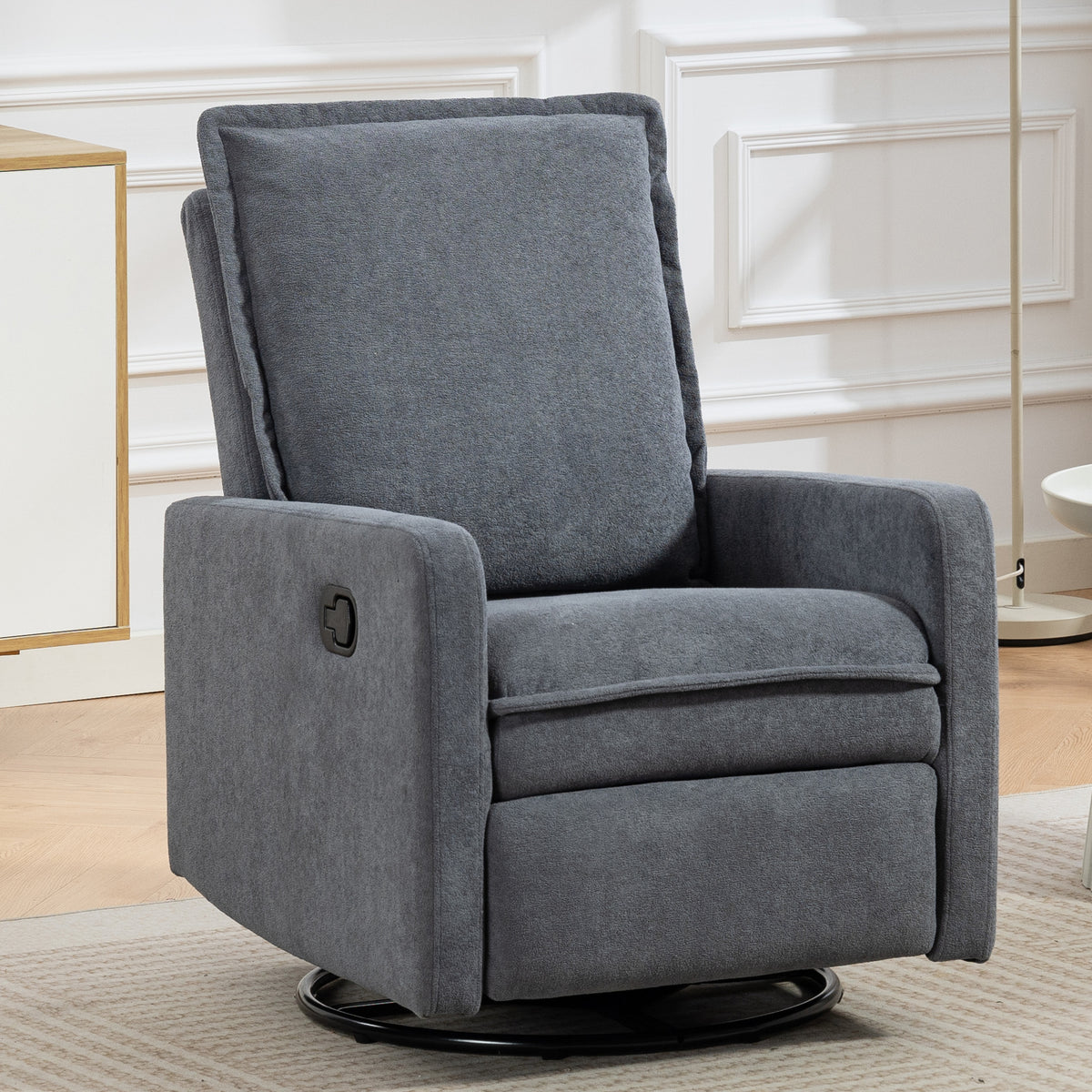 PAPROOS 360 Swivel Rocker Recliner