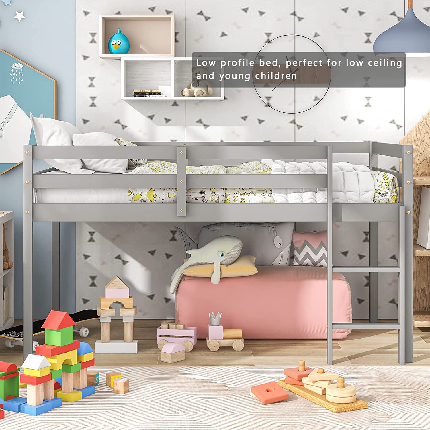 PAPROOS Loft Bed, LJC