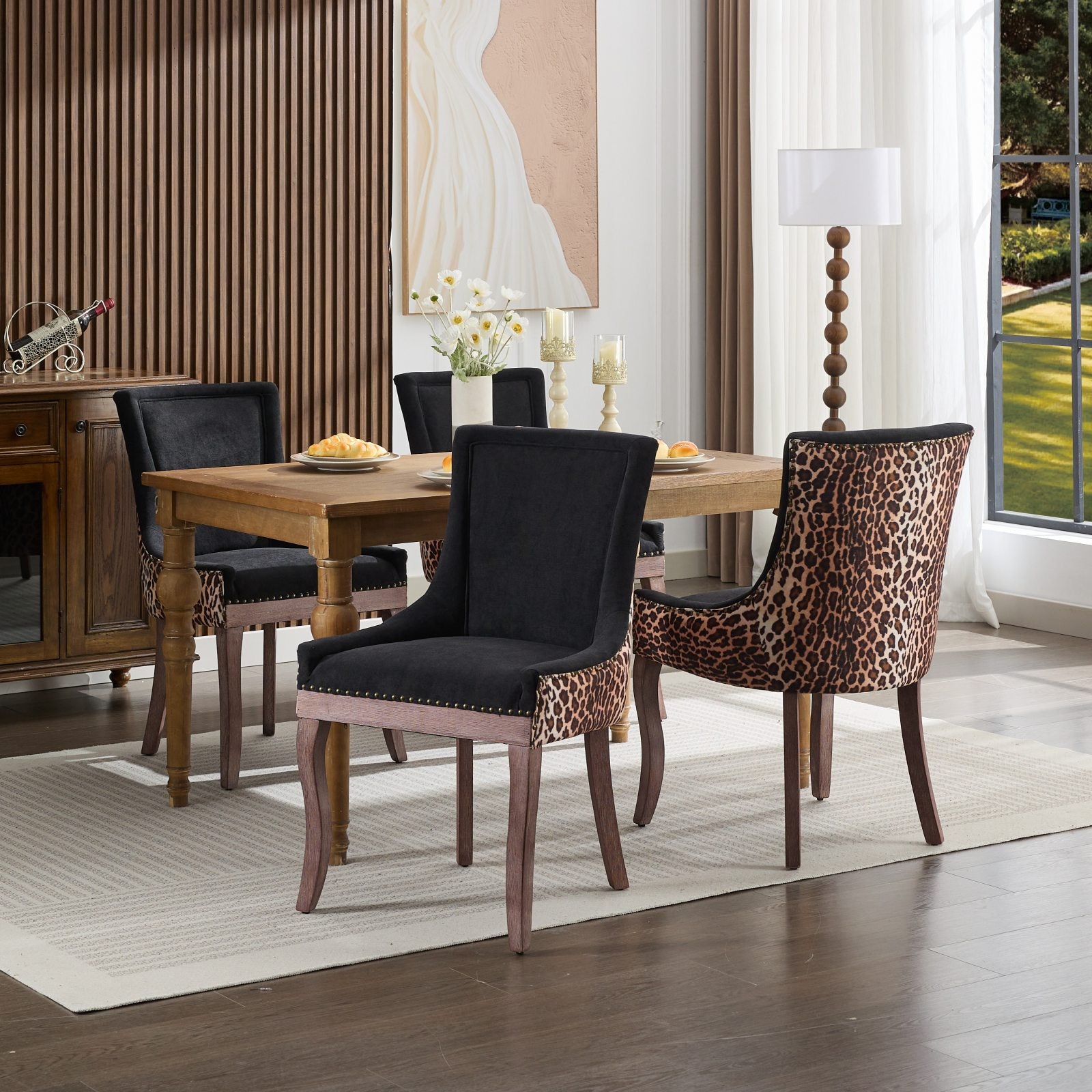PAPROOS Dining chairs Set of 4