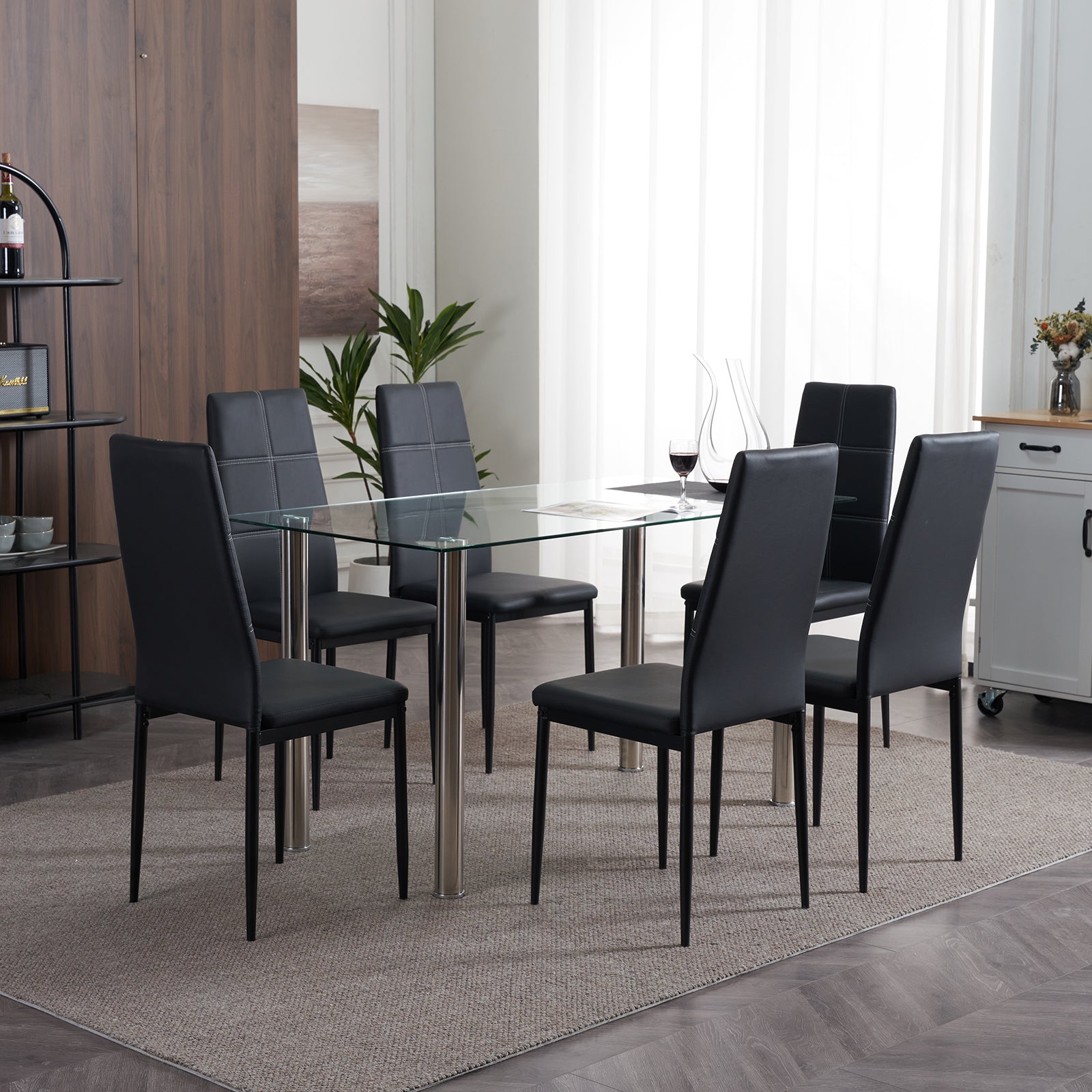 PAPROOS Dining Chairs Set of 4