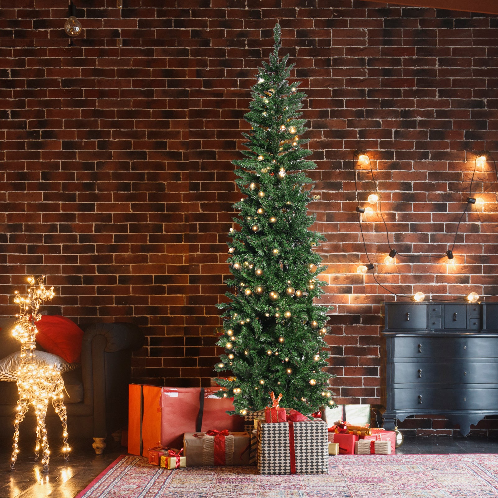 PAPROOS Pencil Christmas Tree